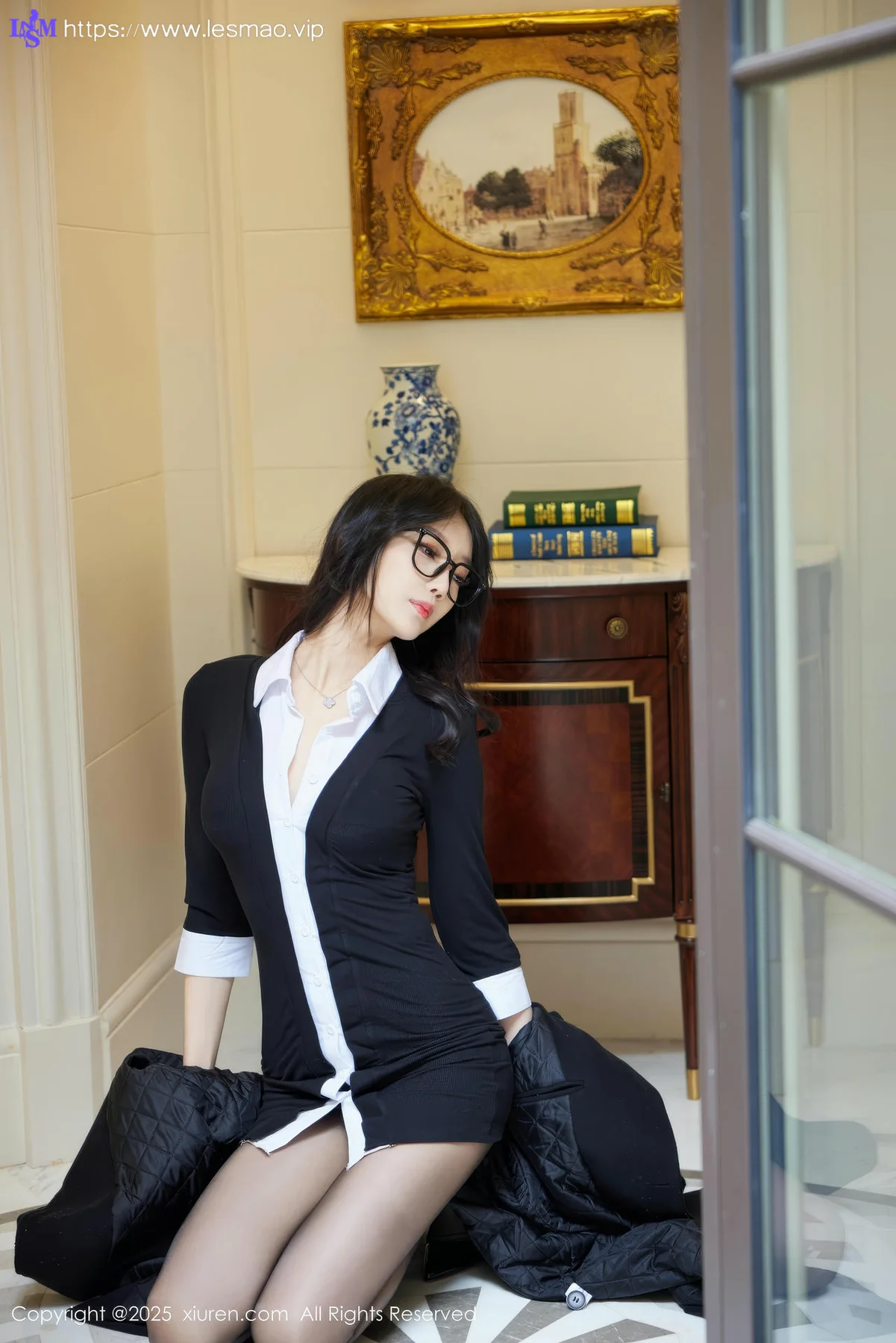 XiuRen 秀人 No.9926 玥儿玥er 眼镜ol美女制服 - 23