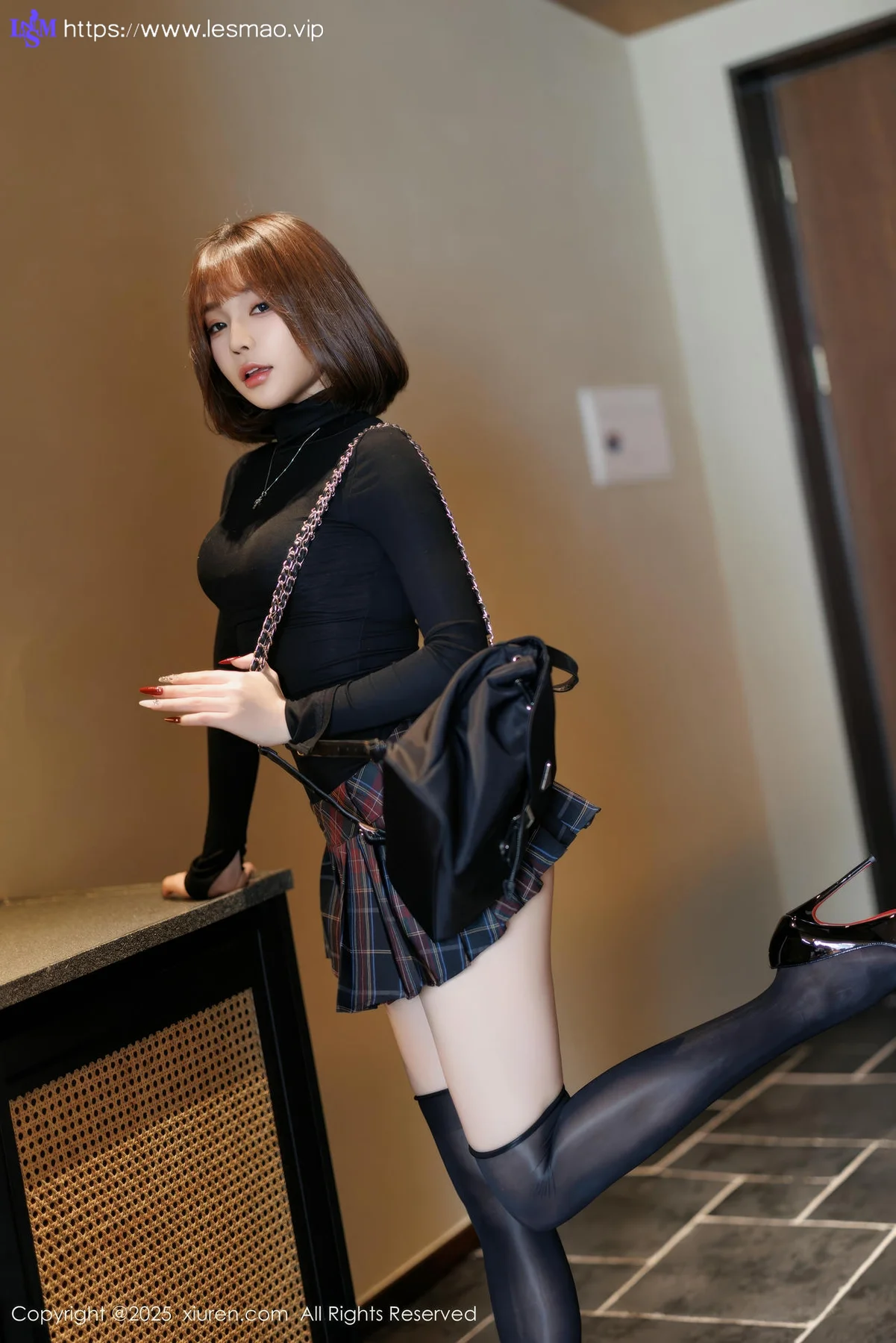 XiuRen 秀人 No.9944 徐莉芝Booty 翘臀蓝色内衣 - 17