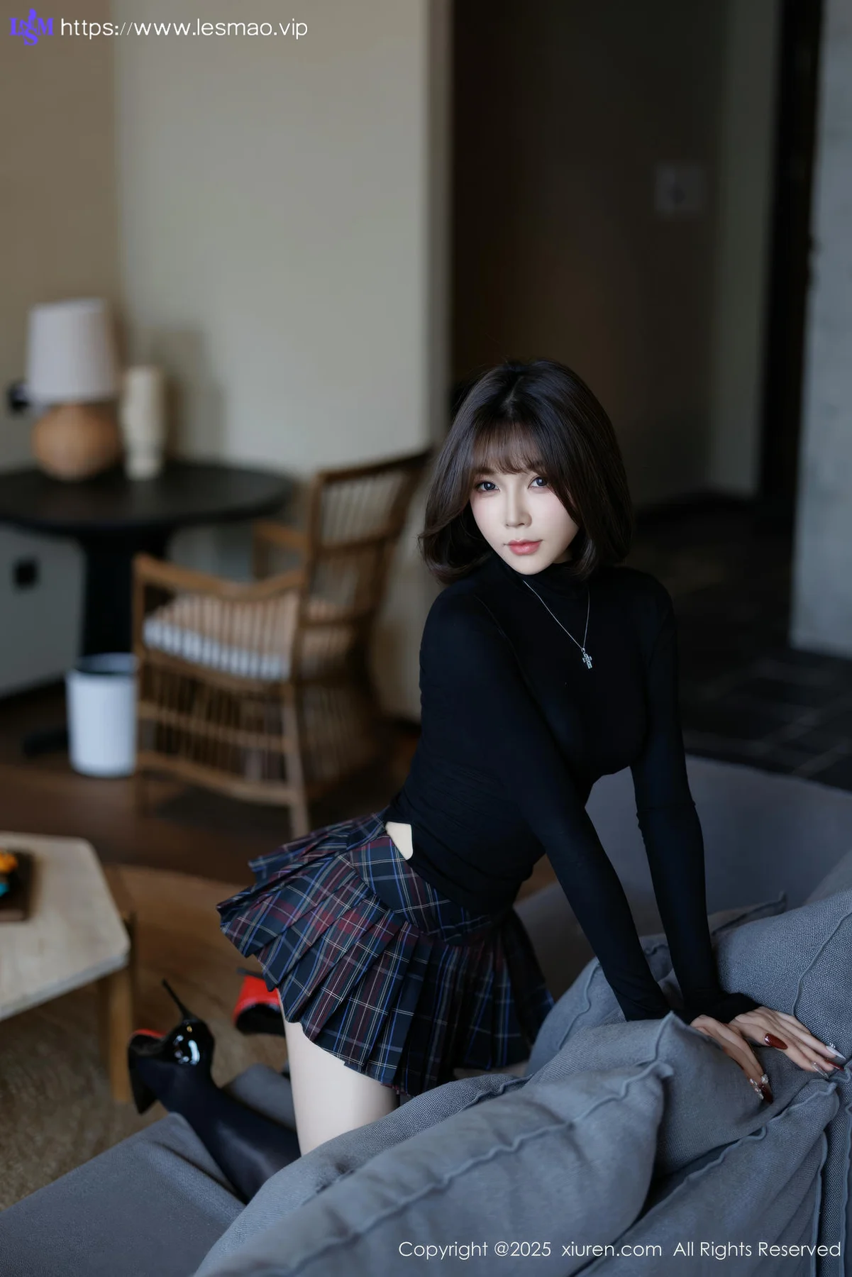 XiuRen 秀人 No.9944 徐莉芝Booty 翘臀蓝色内衣 - 29