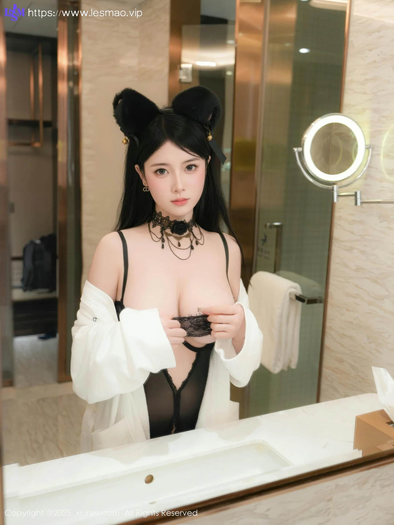 XiuRen 秀人 No.9961 优酱 蕾丝爆乳美乳黑丝 - 30