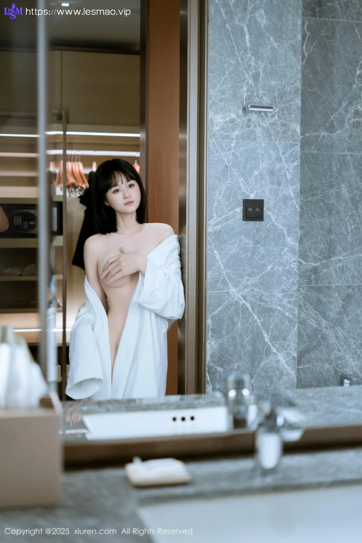 XiuRen 秀人 No.9972 涵涵Luna 婚纱制服浴室湿身 - 52