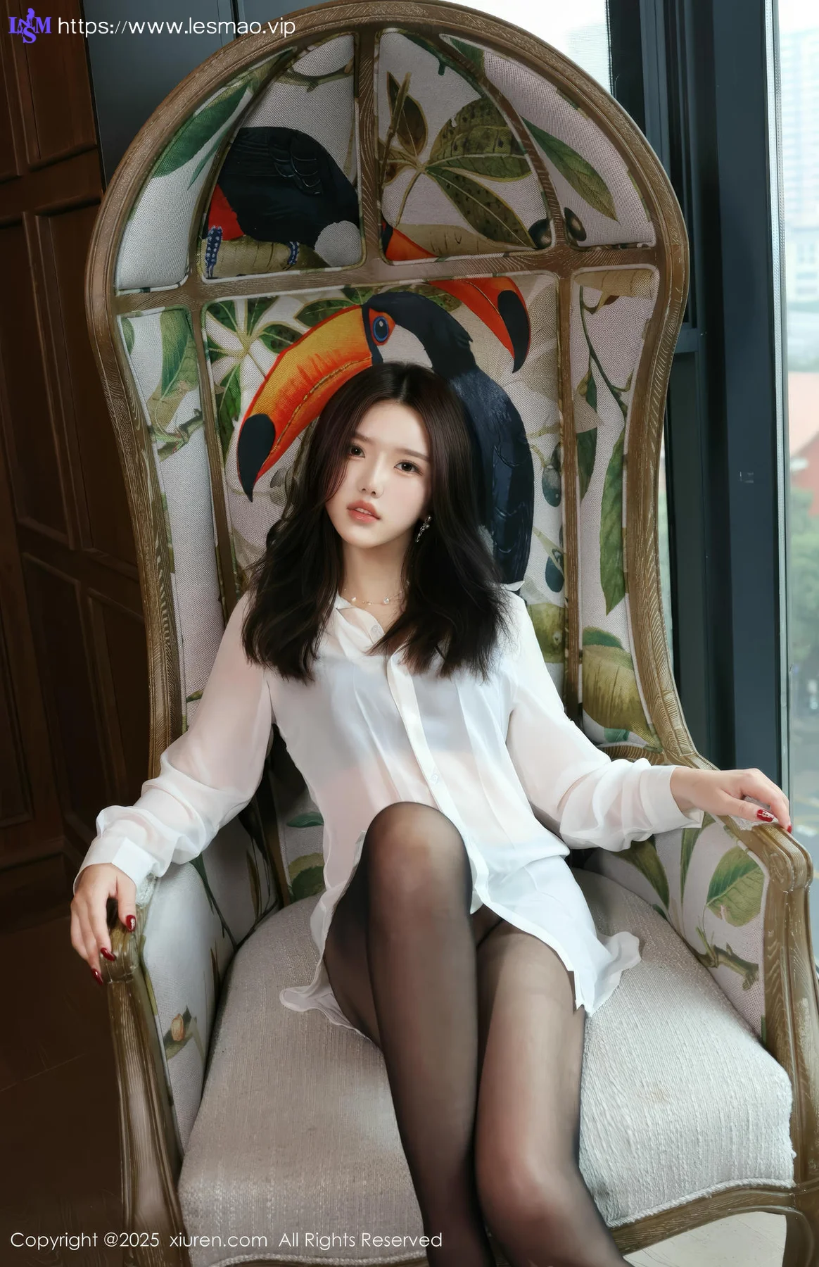 XiuRen 秀人 No.9983 小薯条nienie 黑丝美臀爆乳 - 21