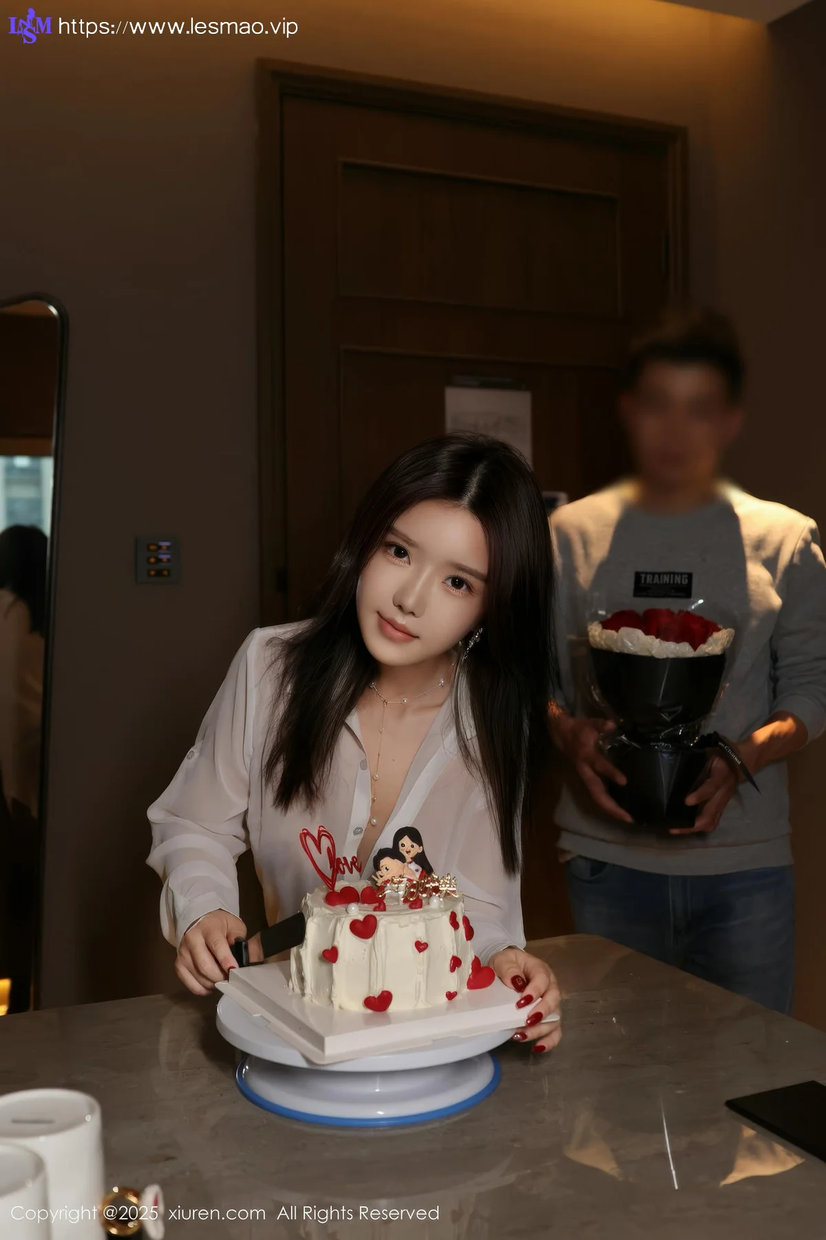 XiuRen 秀人 No.9983 小薯条nienie 黑丝美臀爆乳 - 57