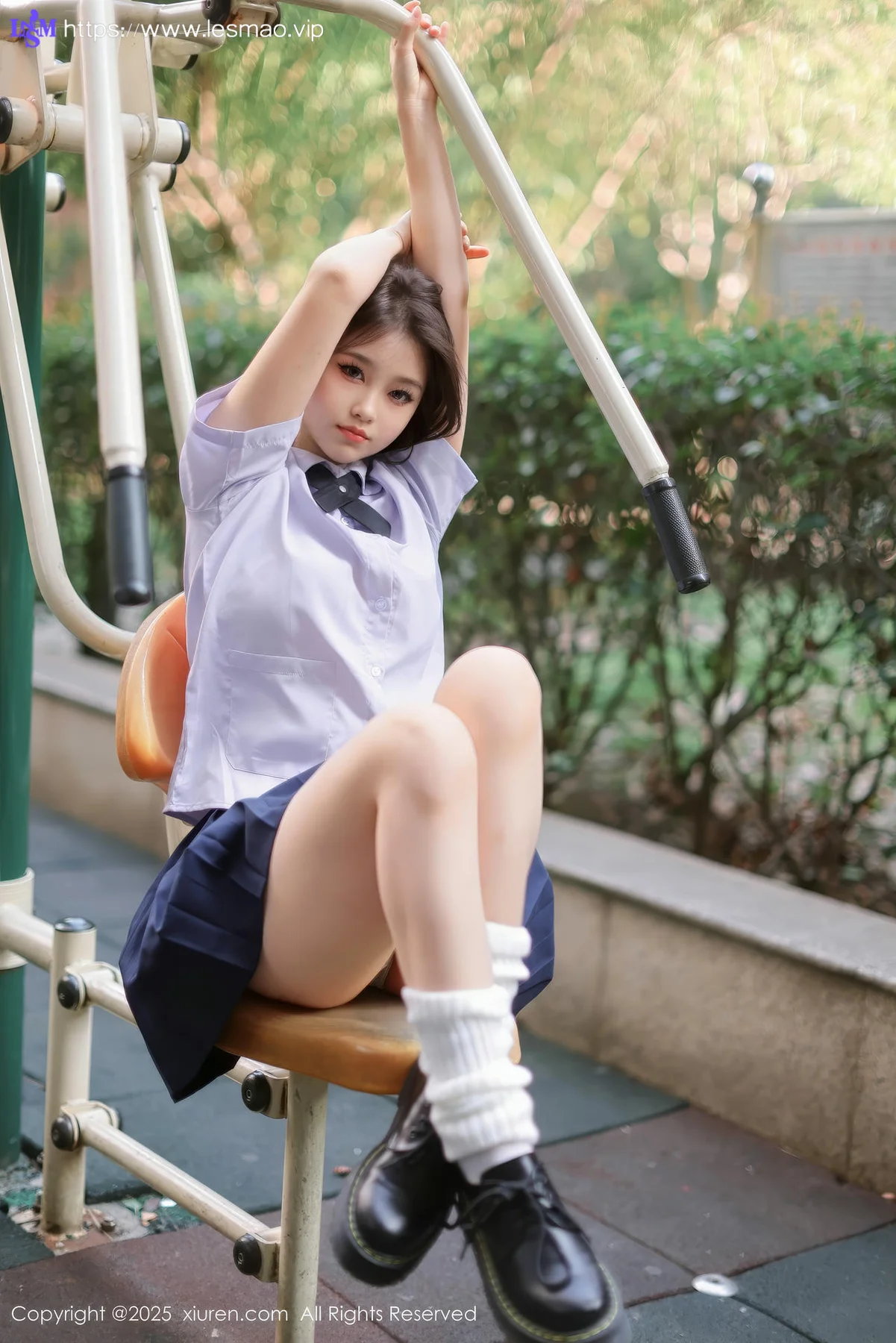 XiuRen 秀人 No.9985 小橘子orange 清纯少女短裙 - 15