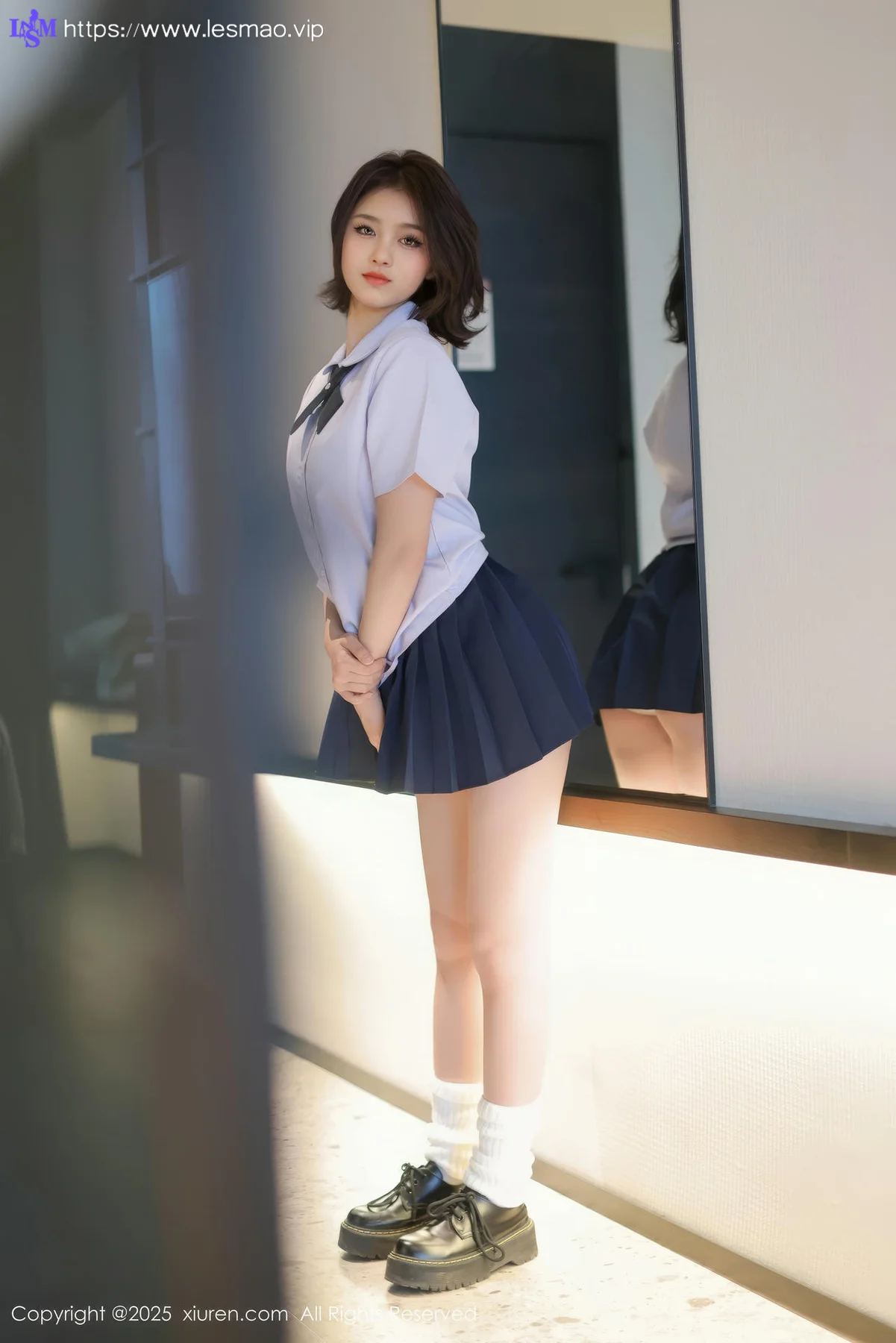 XiuRen 秀人 No.9985 小橘子orange 清纯少女短裙 - 21