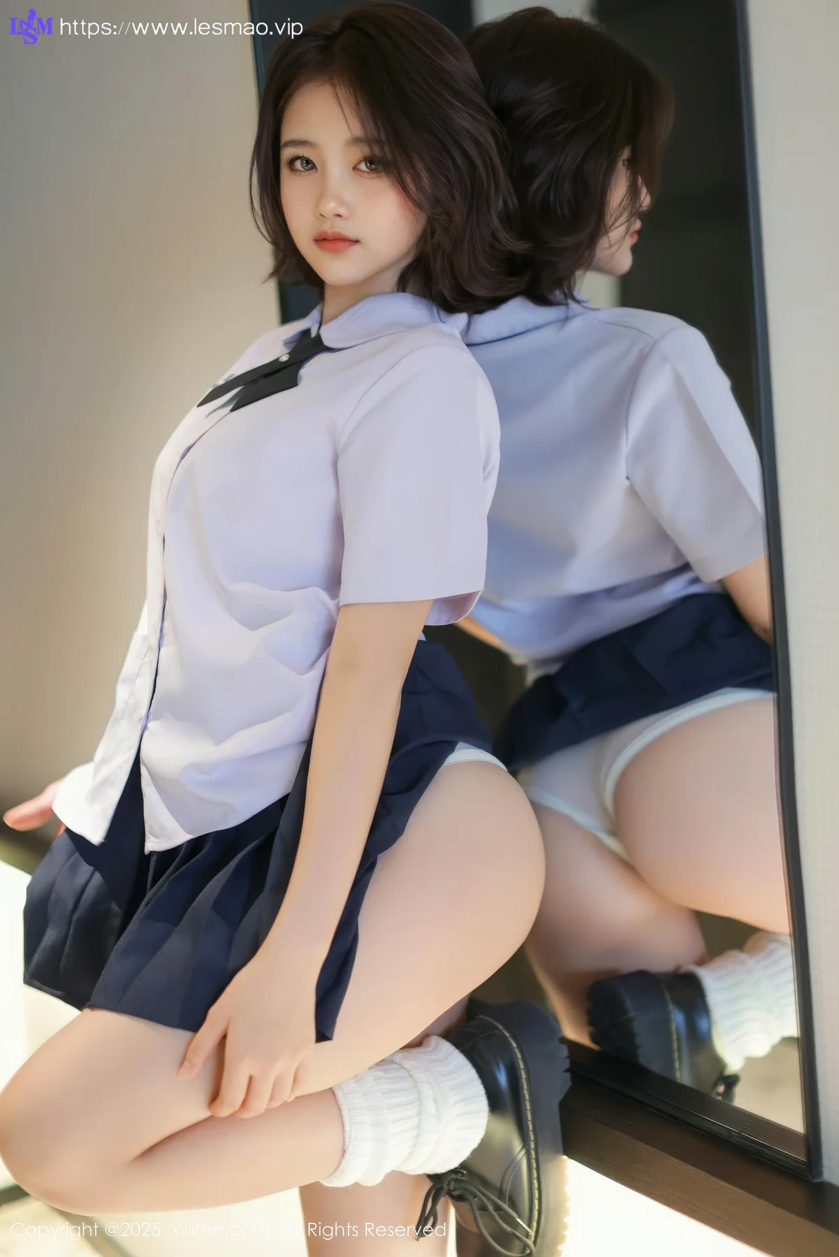 XiuRen 秀人 No.9985 小橘子orange 清纯少女短裙 - 22