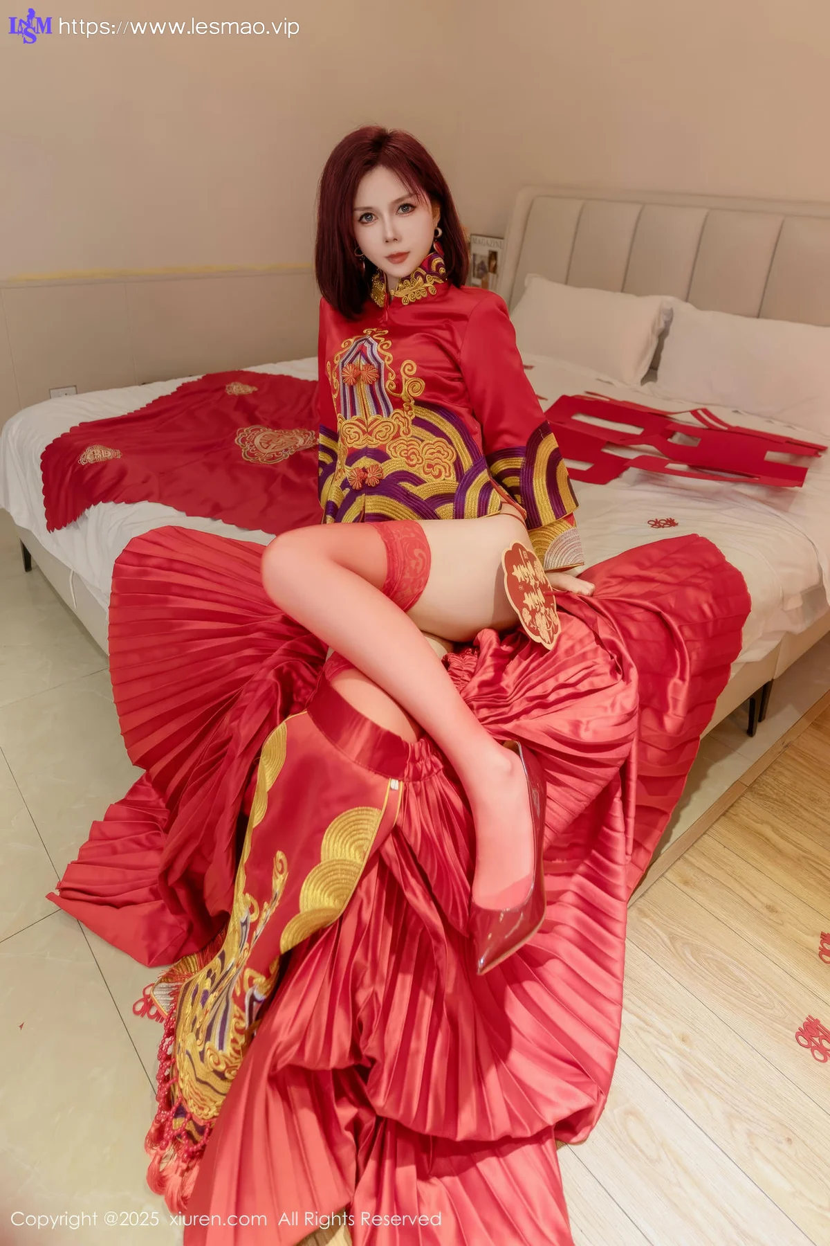 XiuRen 秀人 No.9995 白芷yy 婚纱制服玉体 - 15