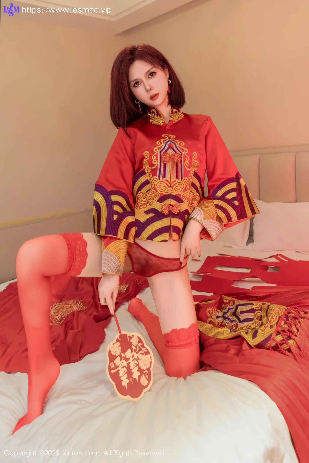 XiuRen 秀人 No.9995 白芷yy 婚纱制服玉体 - 26