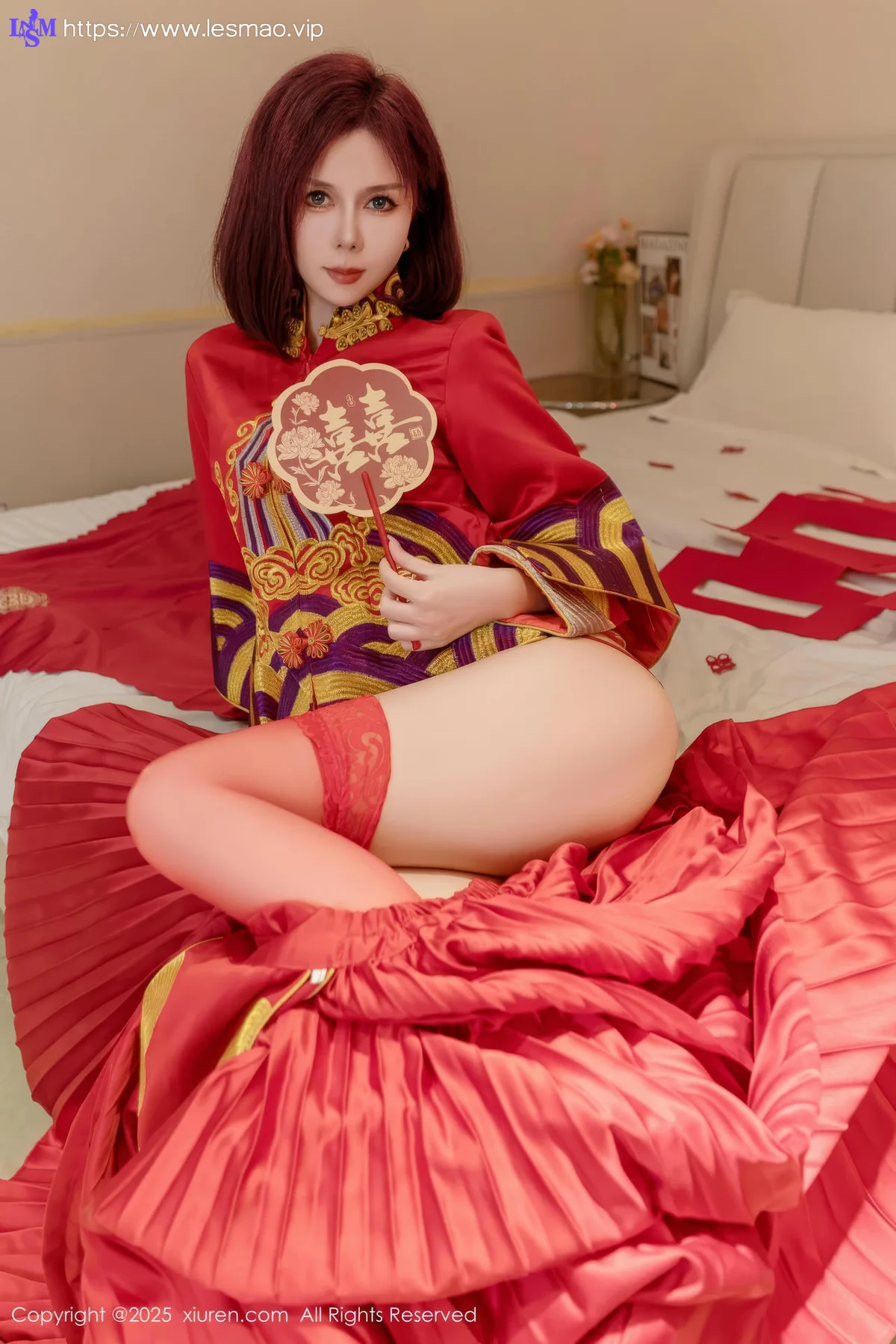 XiuRen 秀人 No.9995 白芷yy 婚纱制服玉体 - 85