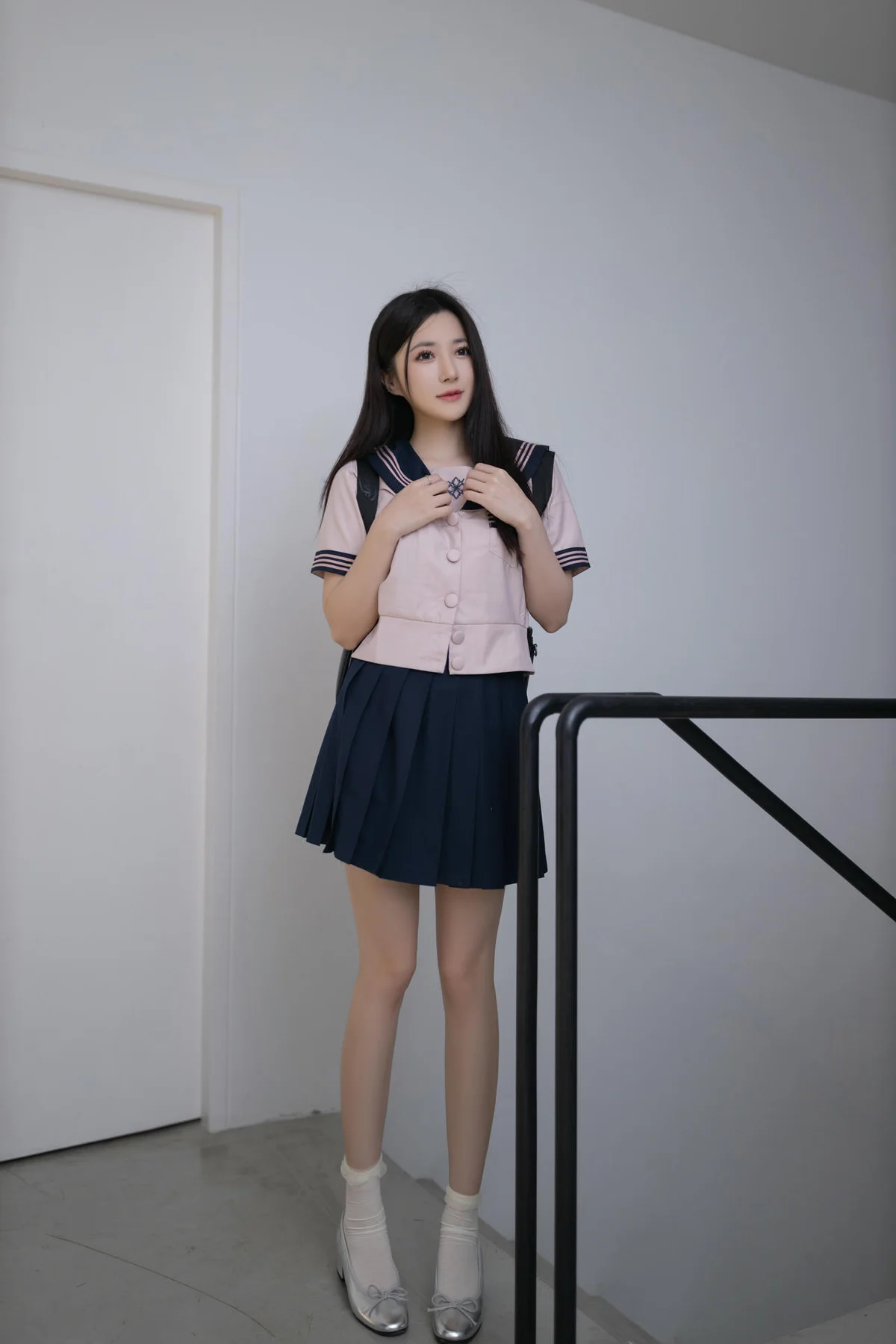 XiuRen 秀人 No.N013 鱼子酱Fish校园jk制服 - 41