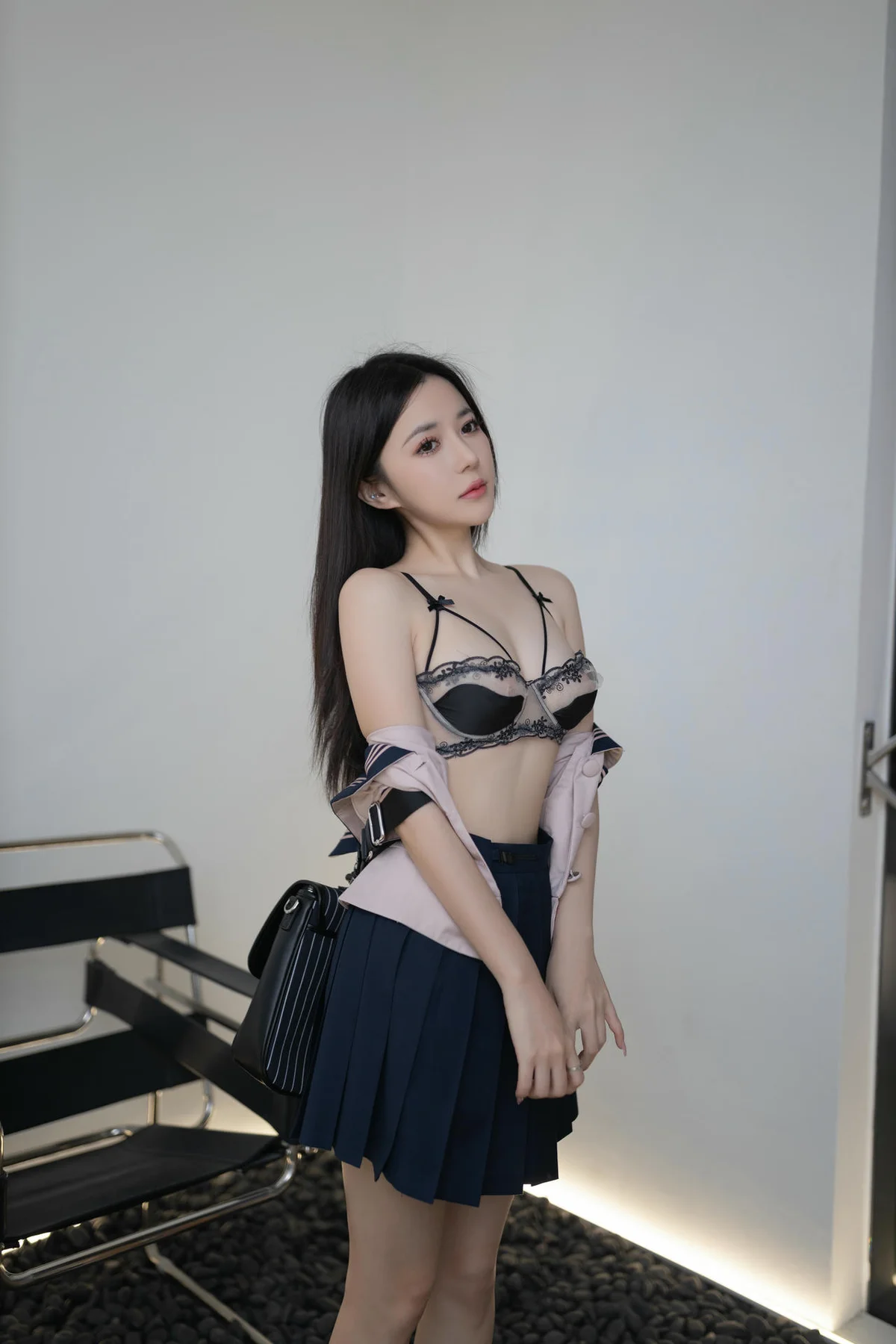 XiuRen 秀人 No.N013 鱼子酱Fish校园jk制服 - 47