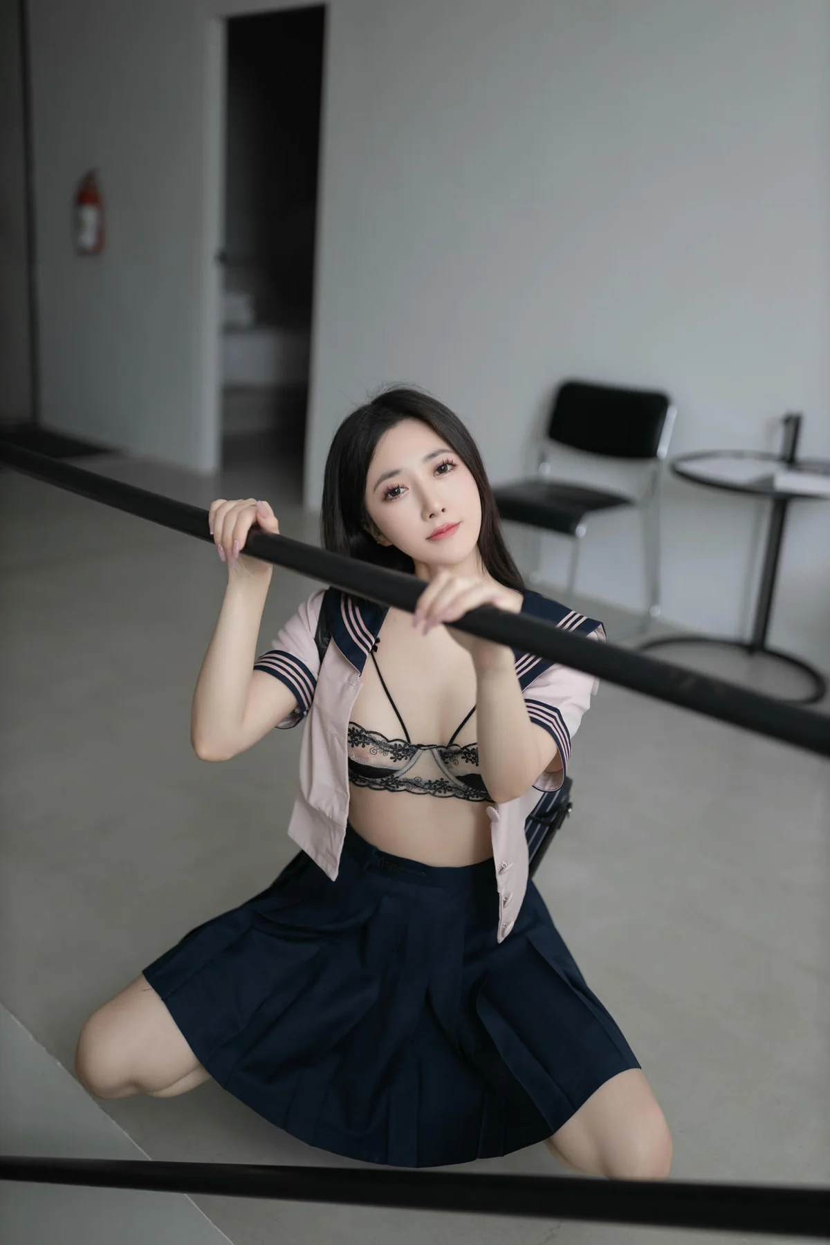 XiuRen 秀人 No.N013 鱼子酱Fish校园jk制服 - 53