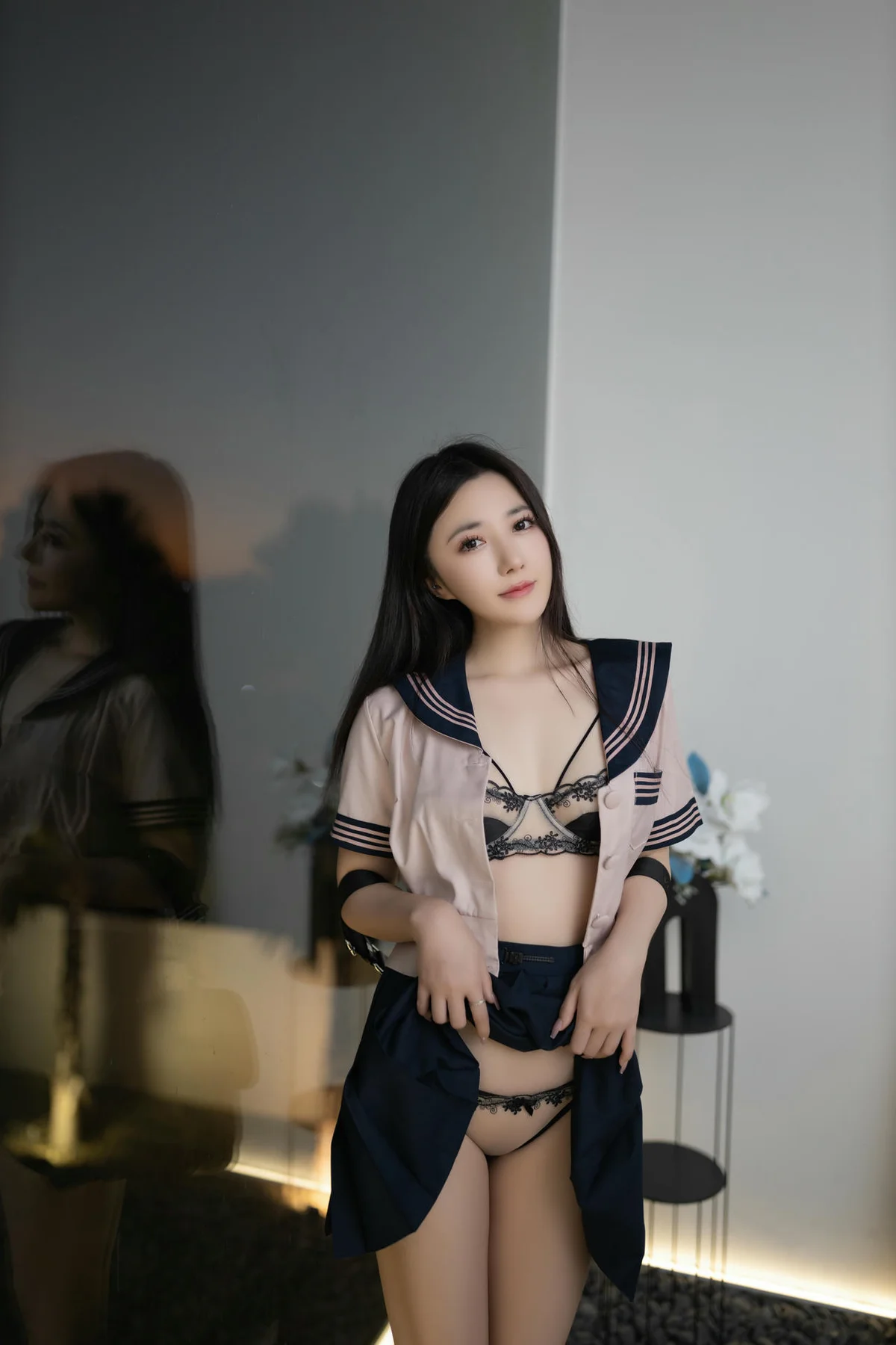 XiuRen 秀人 No.N013 鱼子酱Fish校园jk制服 - 58