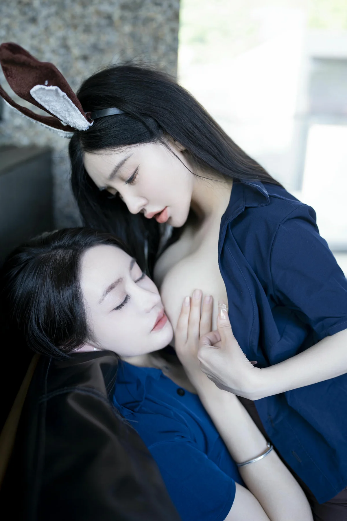 XiuRen 秀人 No.N026 潘娇娇和林幼一黑丝短裙双人诱惑 - 29