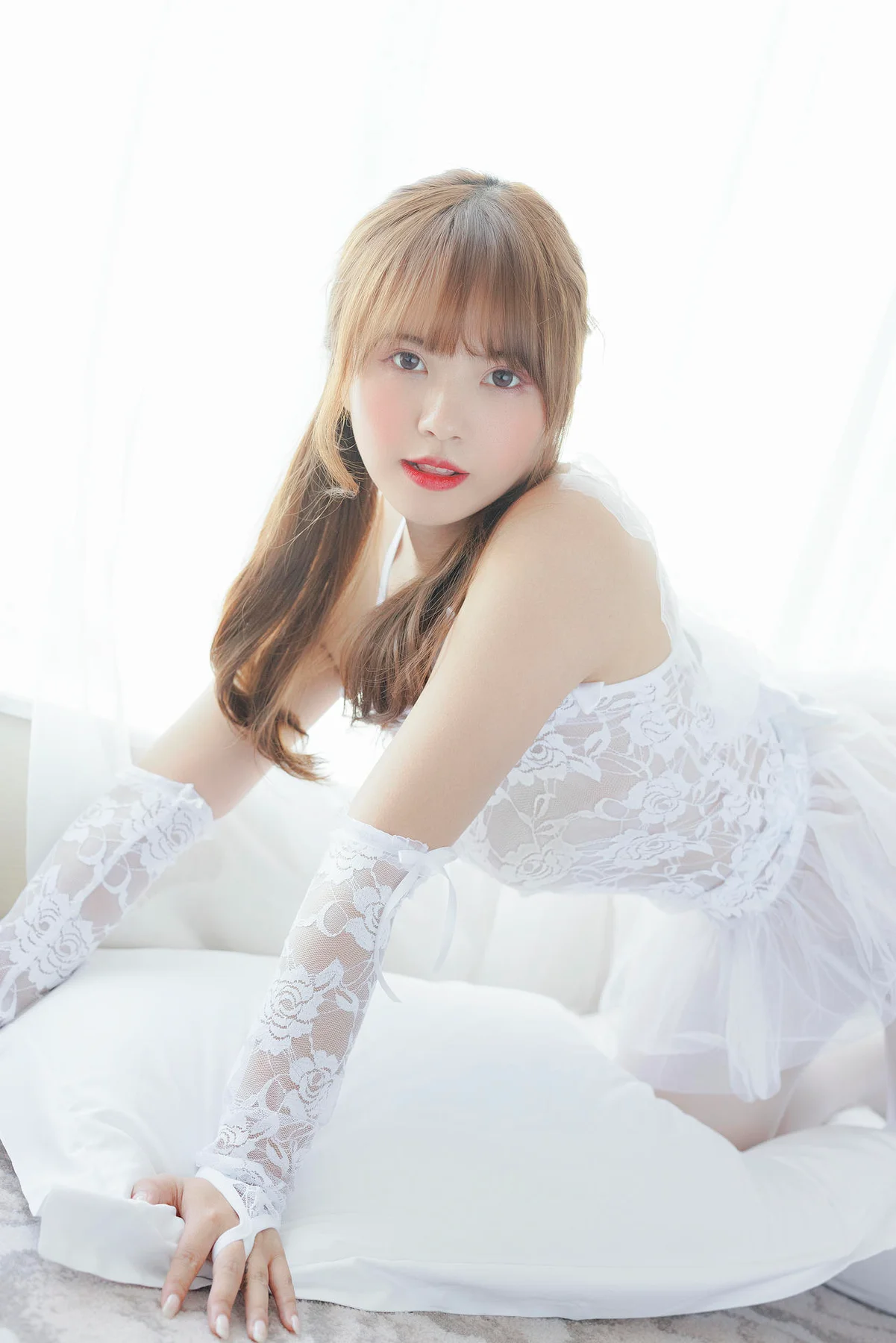XiuRen 秀人 No.N027 张思允Nice婚纱蕾丝写真 - 23