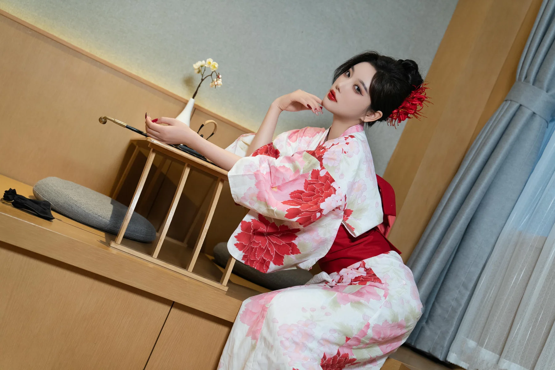 XiuRen 秀人 No.N048 杨晨晨制服写真 - 46
