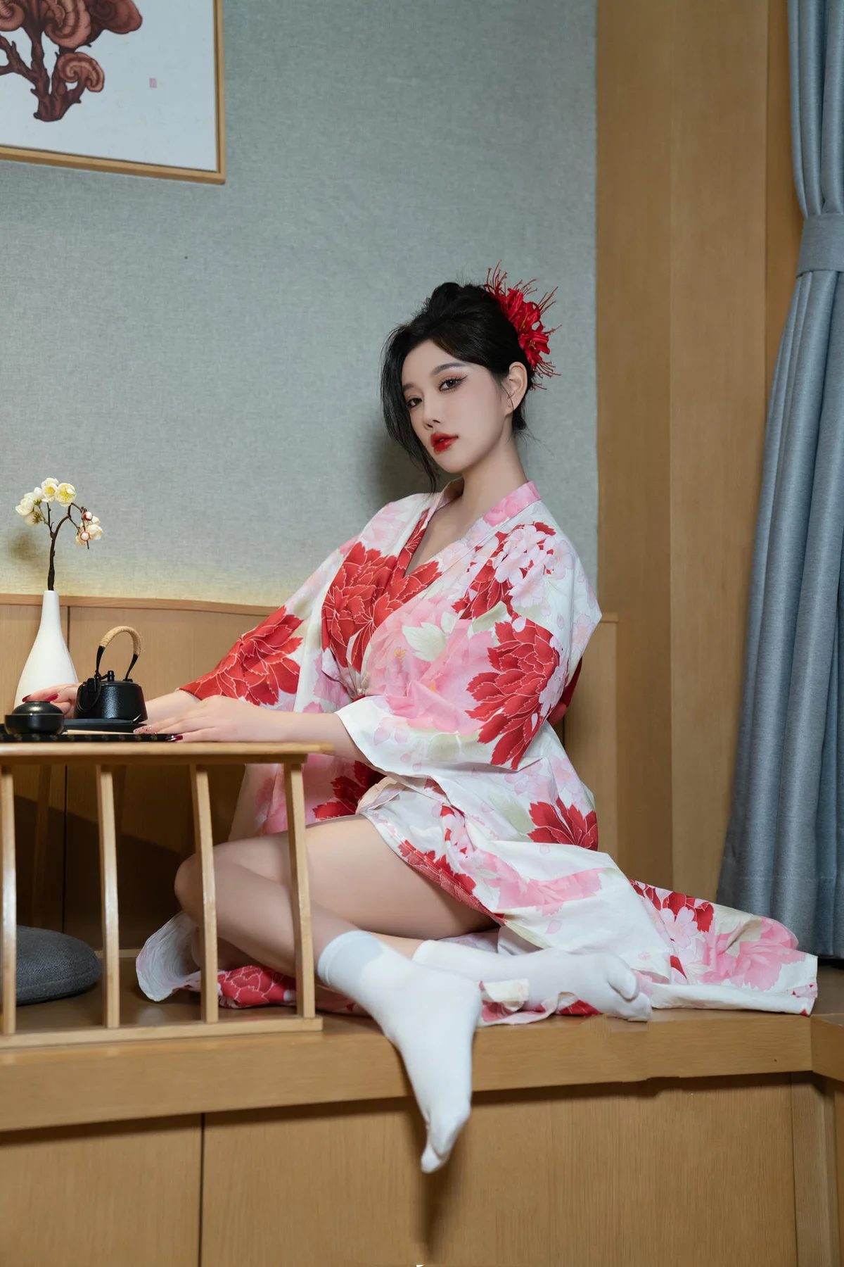 XiuRen 秀人 No.N048 杨晨晨制服写真 - 48