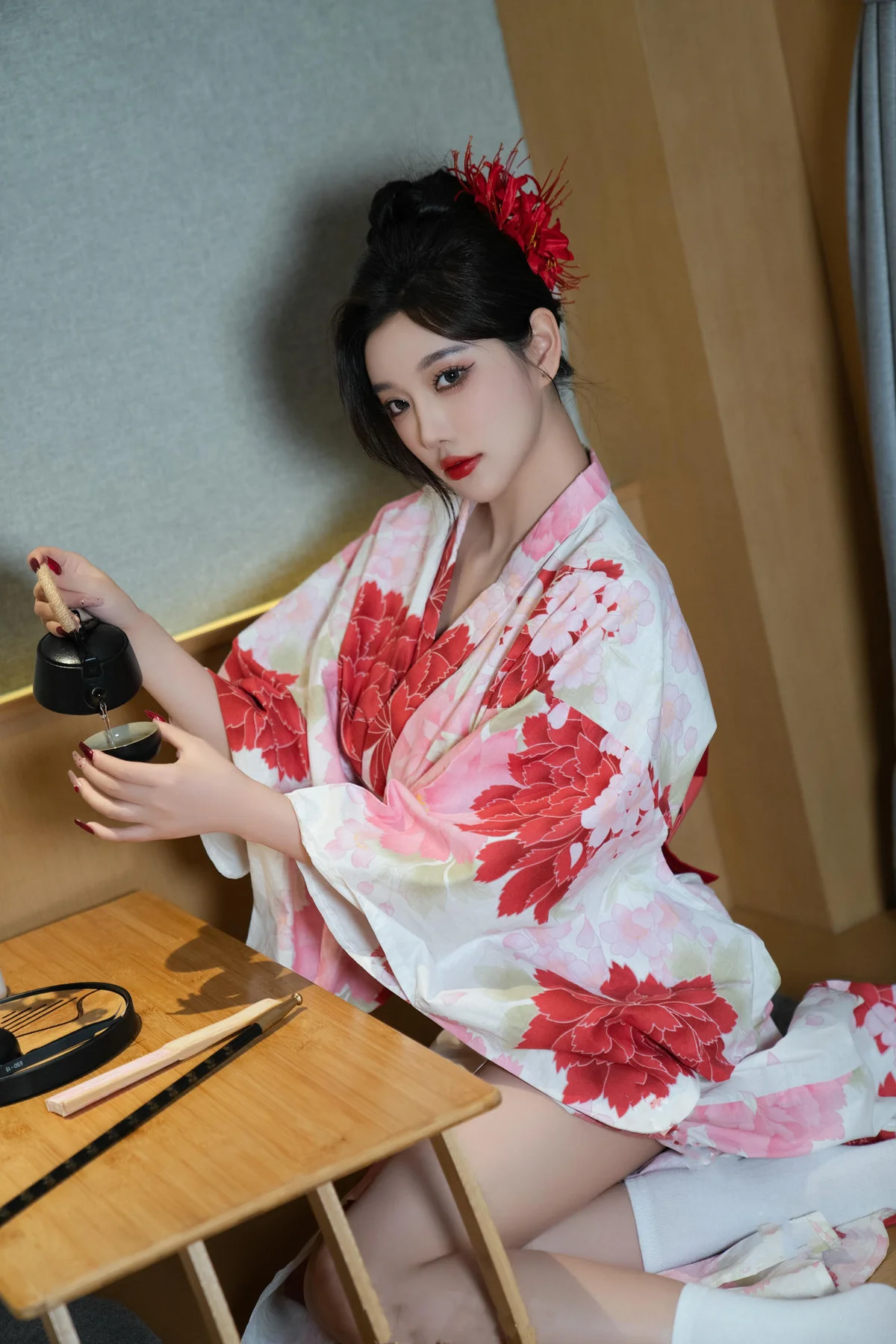 XiuRen 秀人 No.N048 杨晨晨制服写真 - 51