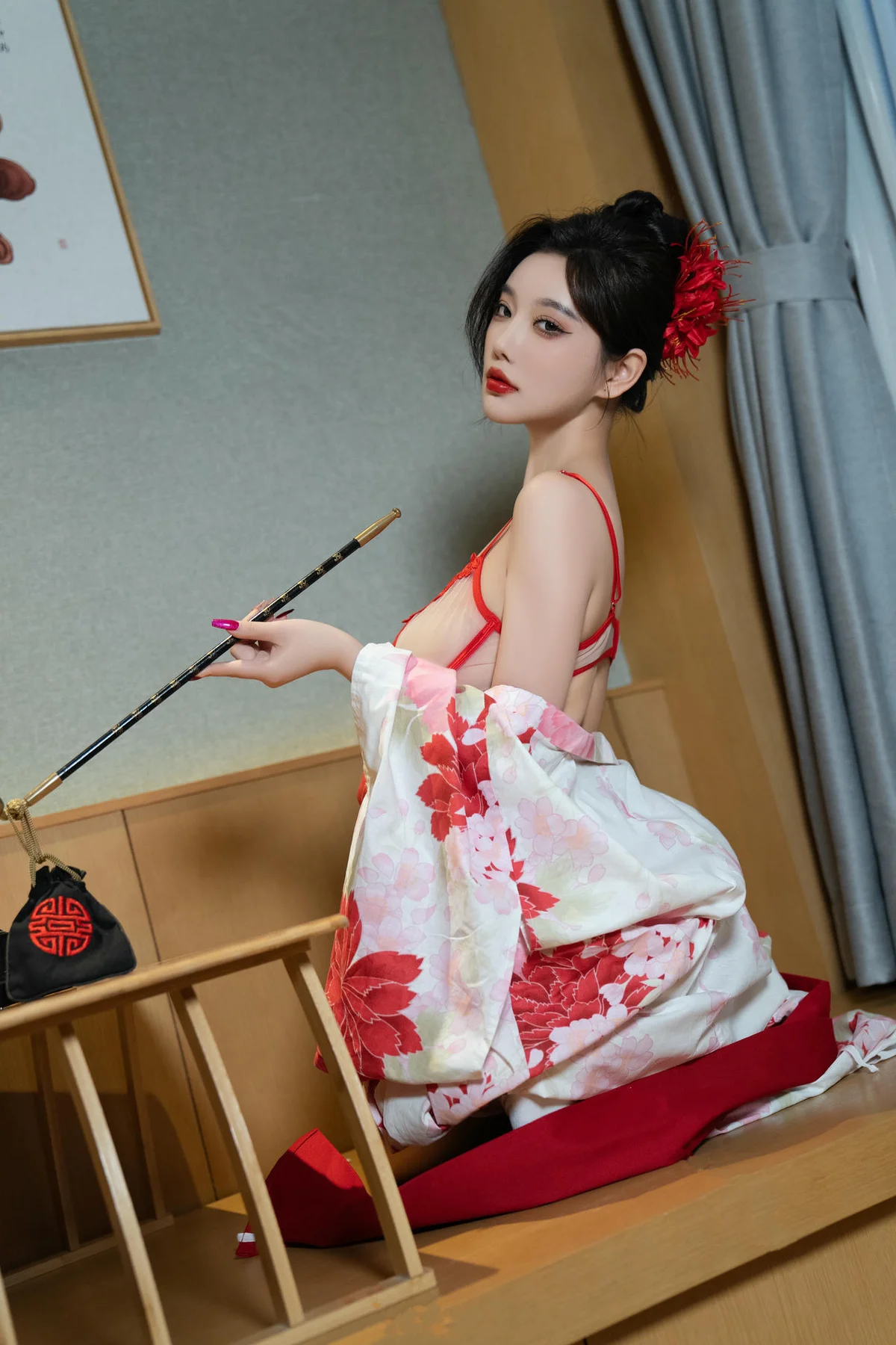 XiuRen 秀人 No.N048 杨晨晨制服写真 - 100