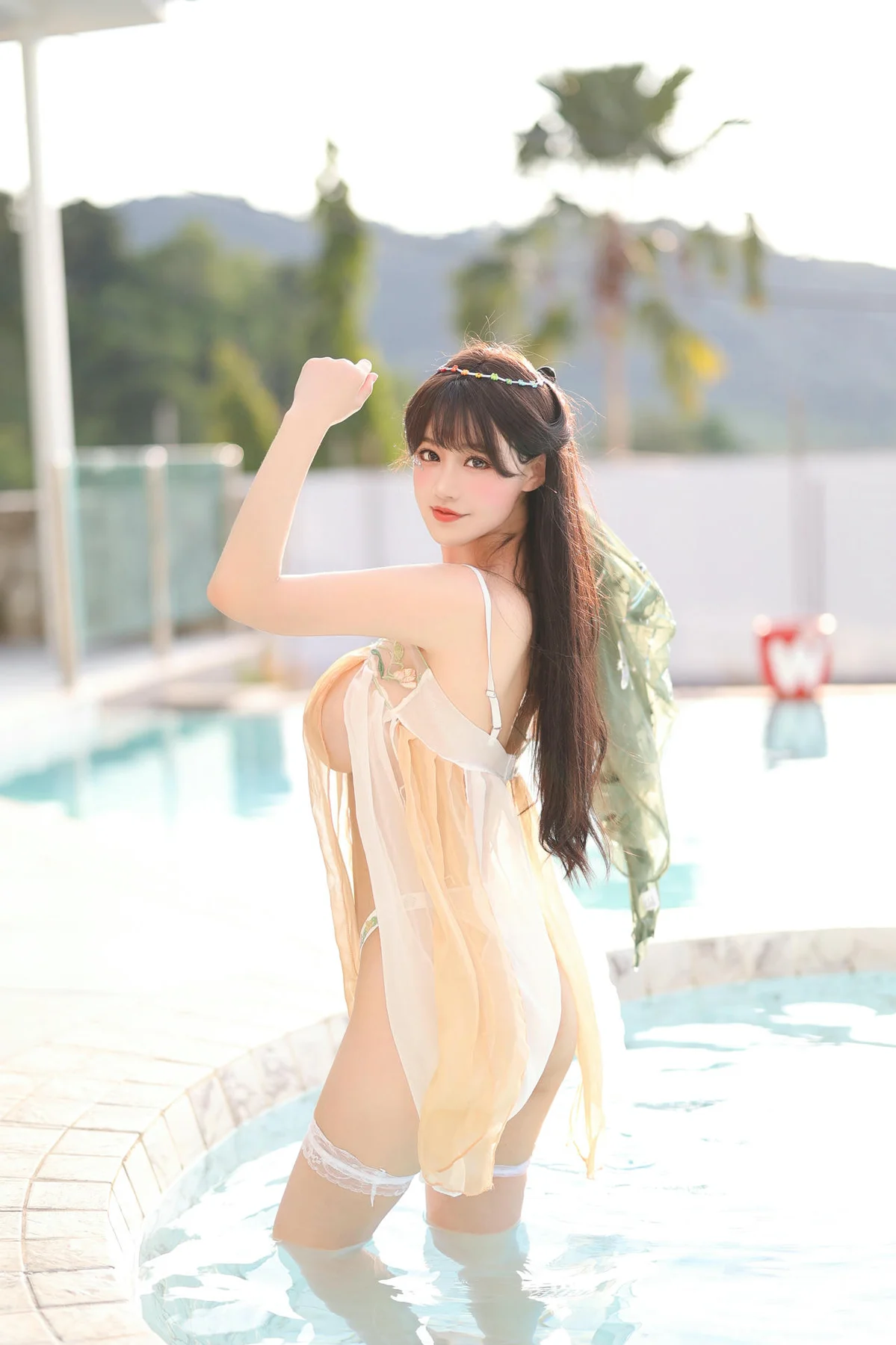 XiuRen 秀人 No.N091 朱可儿童颜巨乳薄纱透视 - 24