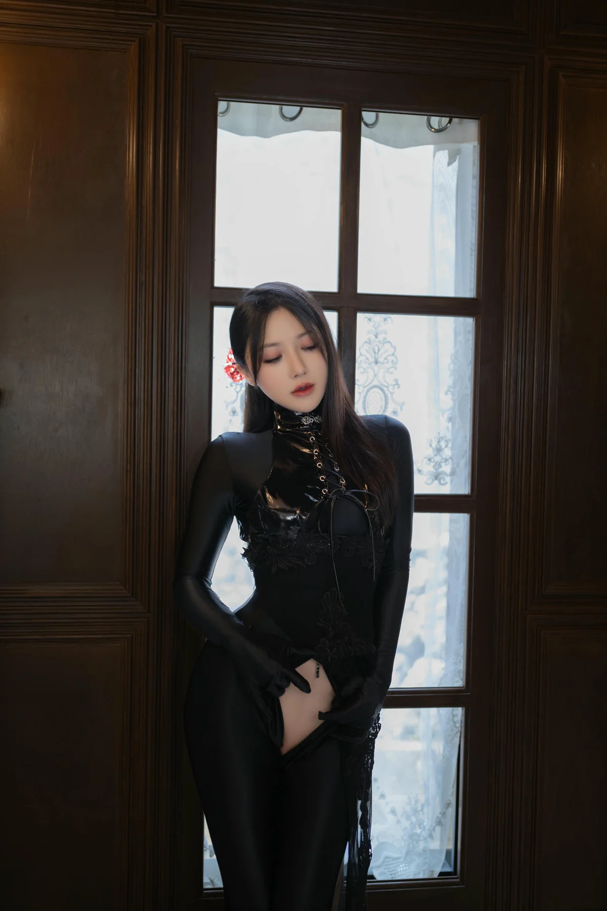 XiuRen 秀人 No.N093 鱼子酱Fis紧身连体衣 - 28