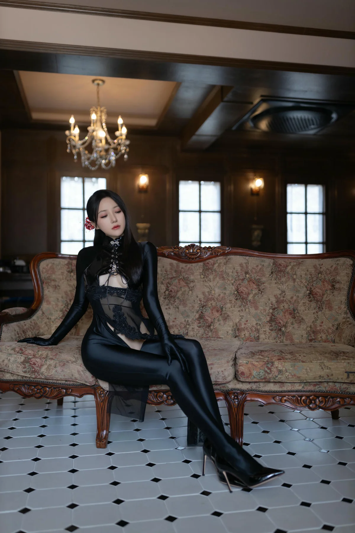XiuRen 秀人 No.N093 鱼子酱Fis紧身连体衣 - 44