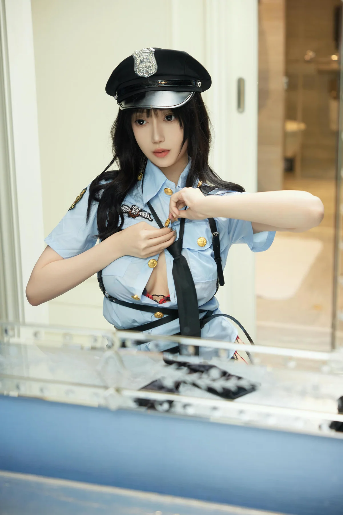 XiuRen 秀人 No.N104 玥儿玥 制服捆绑旗袍制服 - 28