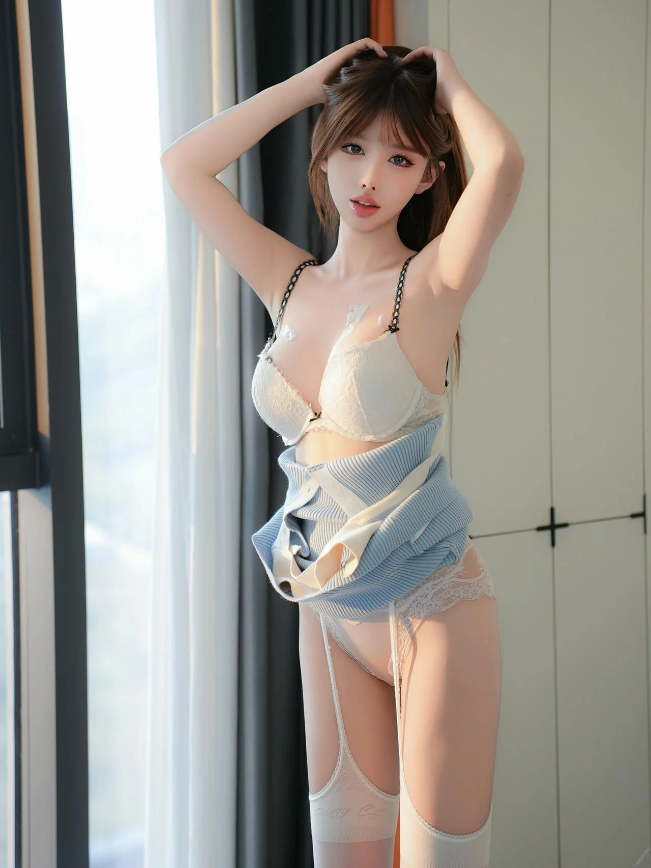 XiuRen 秀人 No.N112 李金金甜辣妹白丝美臀 - 70
