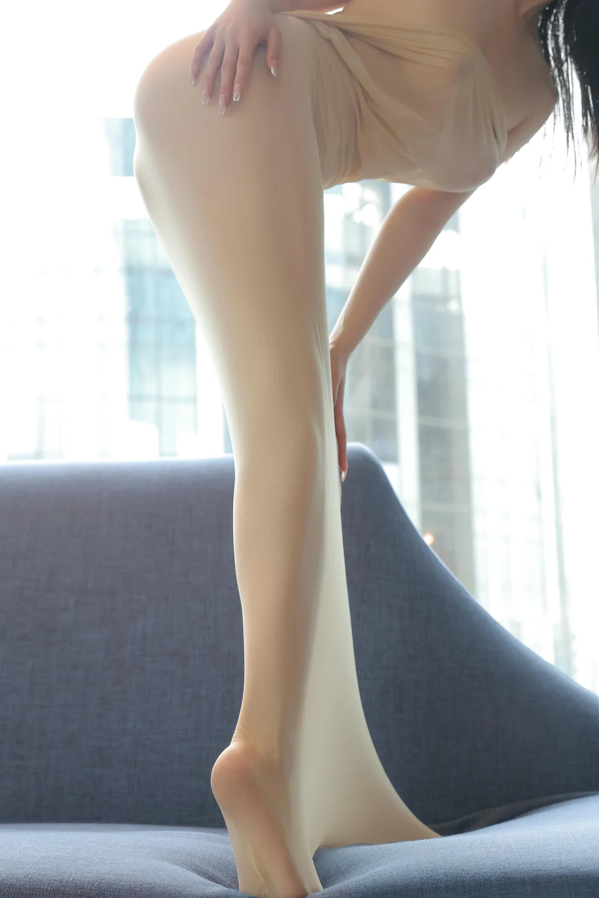 XiuRen 秀人 No.N123 清妙连体衣透视丝袜 - 50