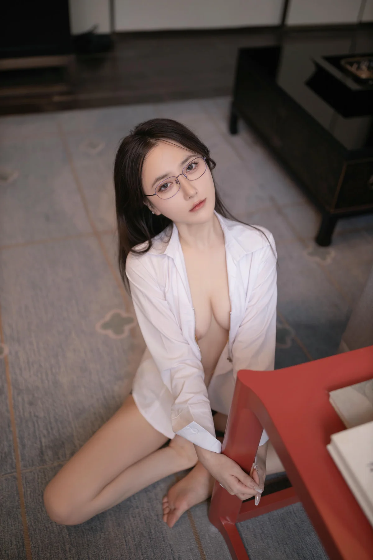 XiuRen 秀人 No.N134 鱼子酱Fish办公ol短裙丽人 - 85