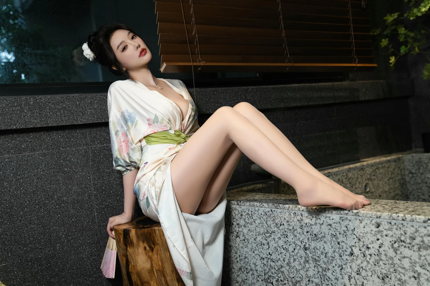 XiuRen 秀人 No.N149 杨晨晨温泉气质写真 - 42