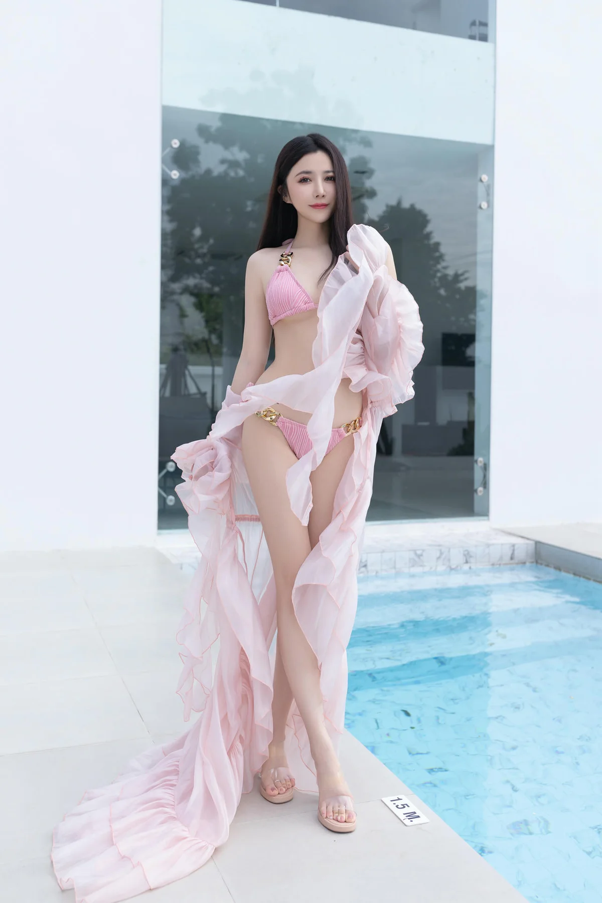 XiuRen 秀人 No.N157 鱼子酱Fish粉色比基尼 - 23