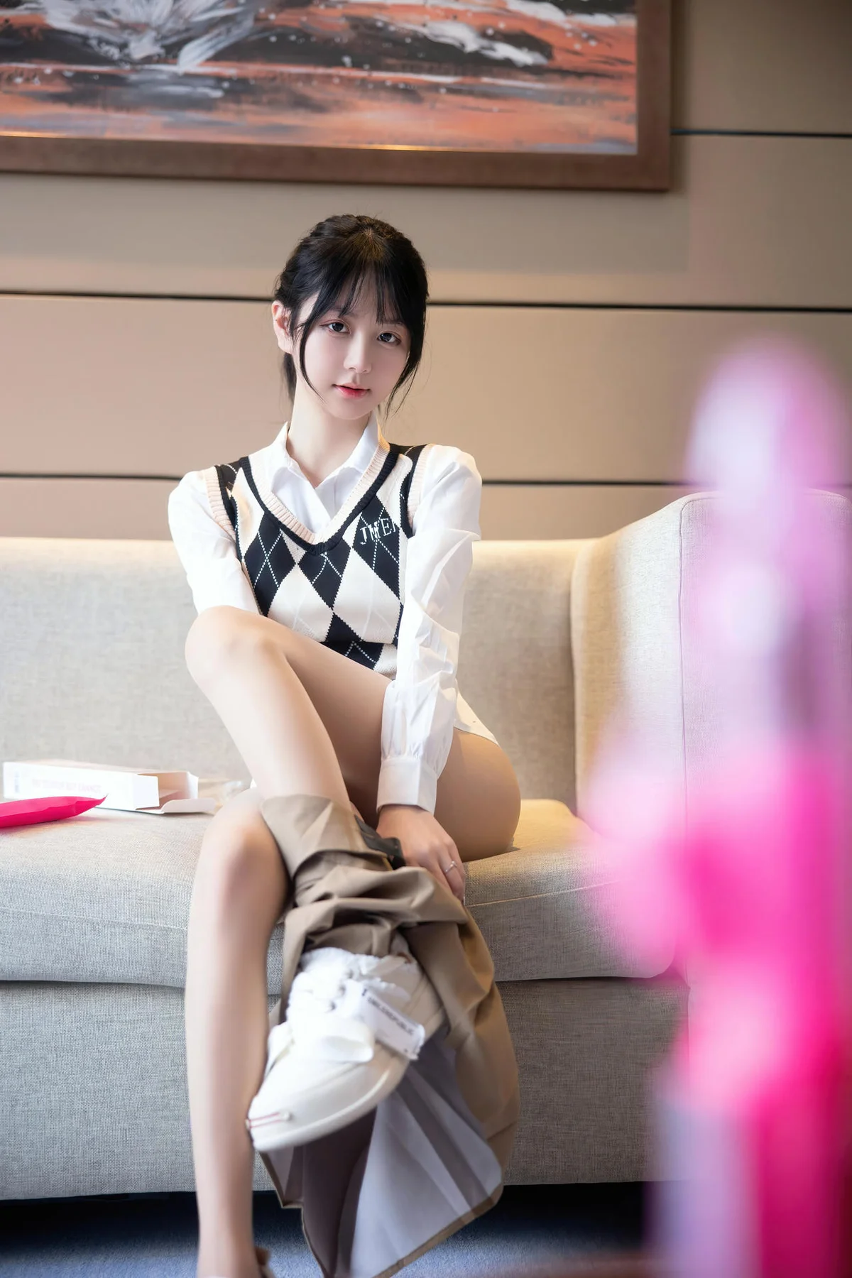 XiuRen 秀人 No.N168 谢小蒽少女肉丝私房 - 19