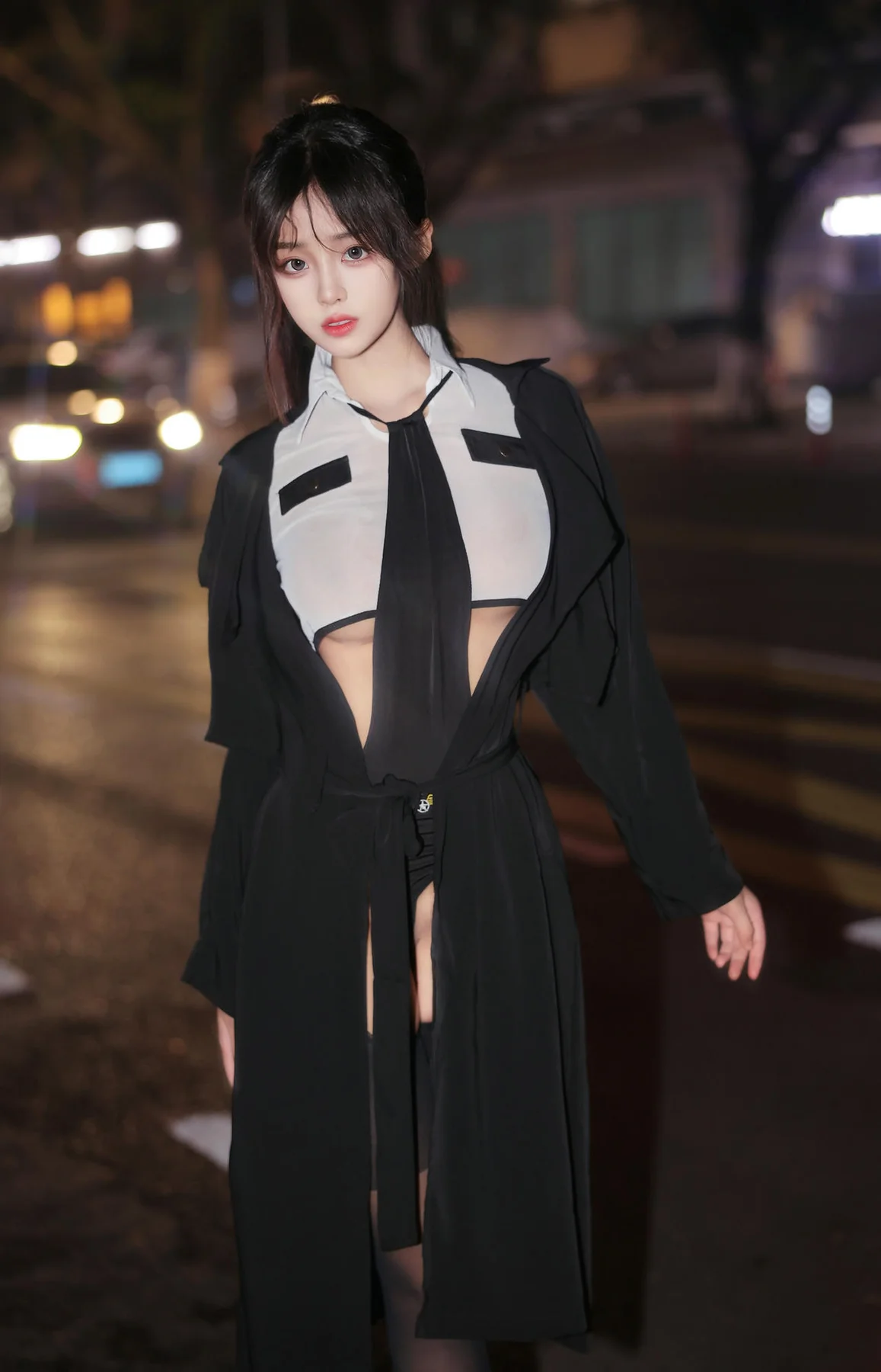 XiuRen 秀人 No.N176 王心悦制服黑丝吊袜醉酒 - 15