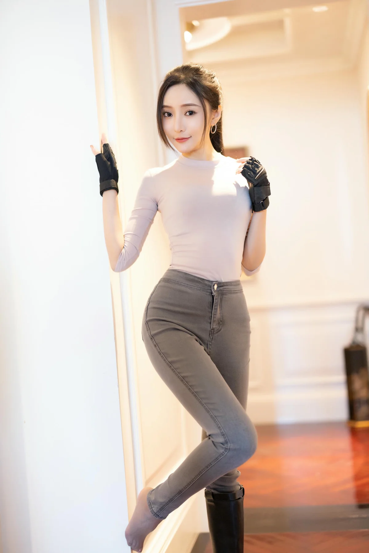 XiuRen 秀人 No.N184 王馨瑶钓鱼主题紧身牛仔裤 - 27