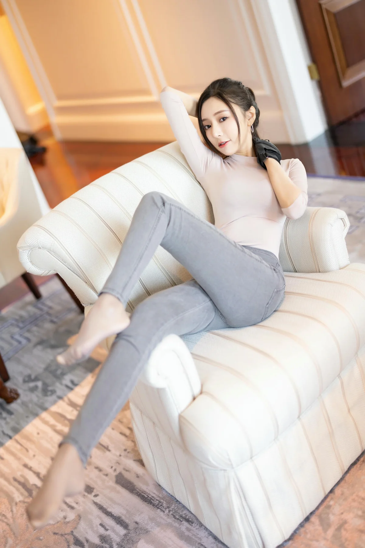 XiuRen 秀人 No.N184 王馨瑶钓鱼主题紧身牛仔裤 - 29