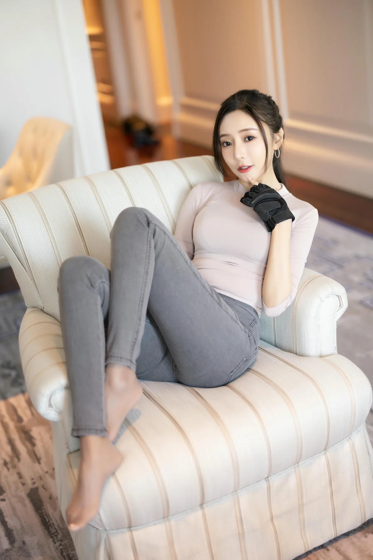 XiuRen 秀人 No.N184 王馨瑶钓鱼主题紧身牛仔裤 - 30