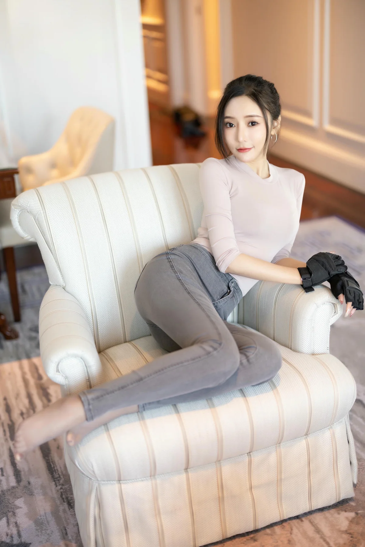 XiuRen 秀人 No.N184 王馨瑶钓鱼主题紧身牛仔裤 - 31