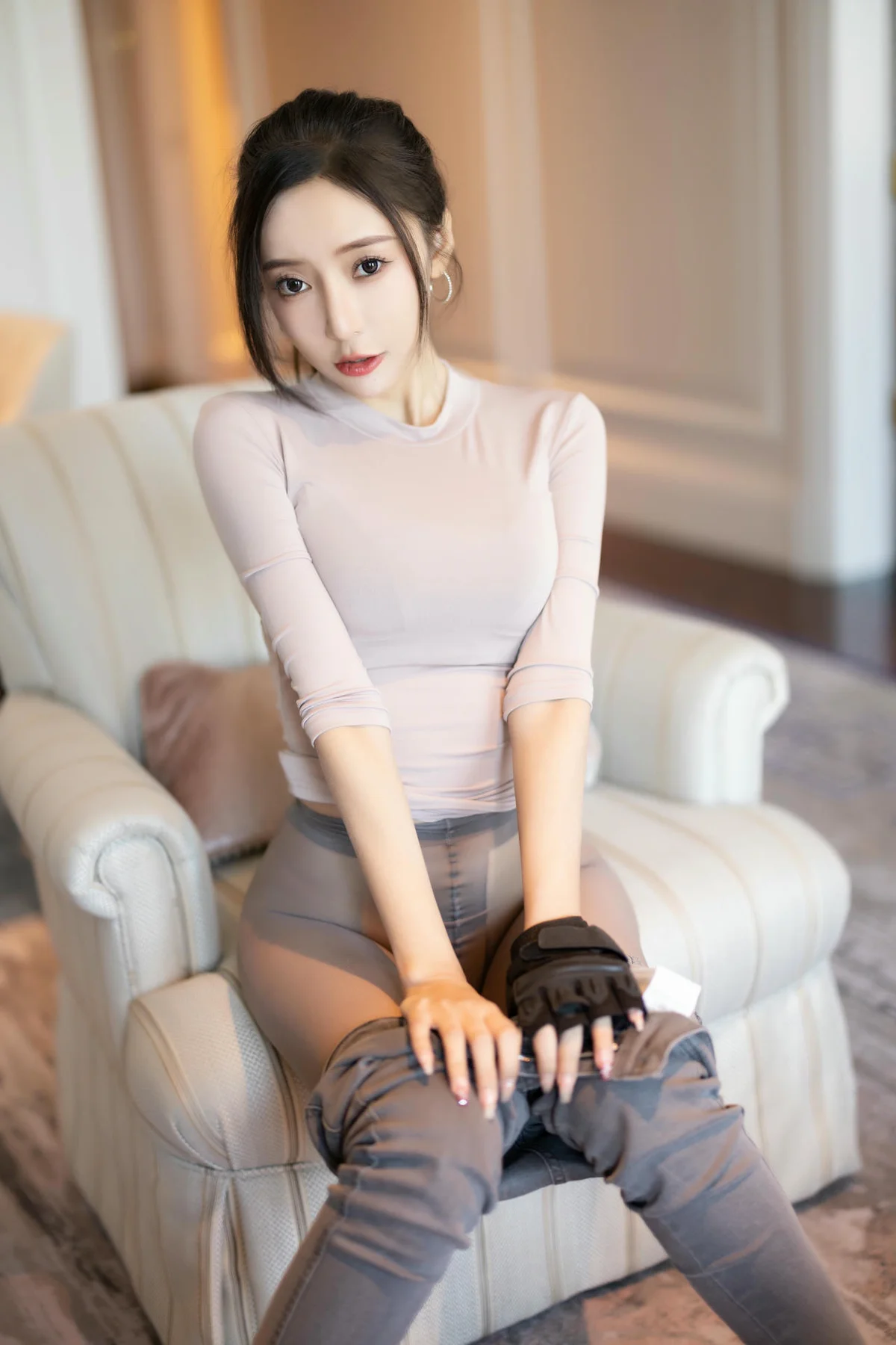 XiuRen 秀人 No.N184 王馨瑶钓鱼主题紧身牛仔裤 - 51