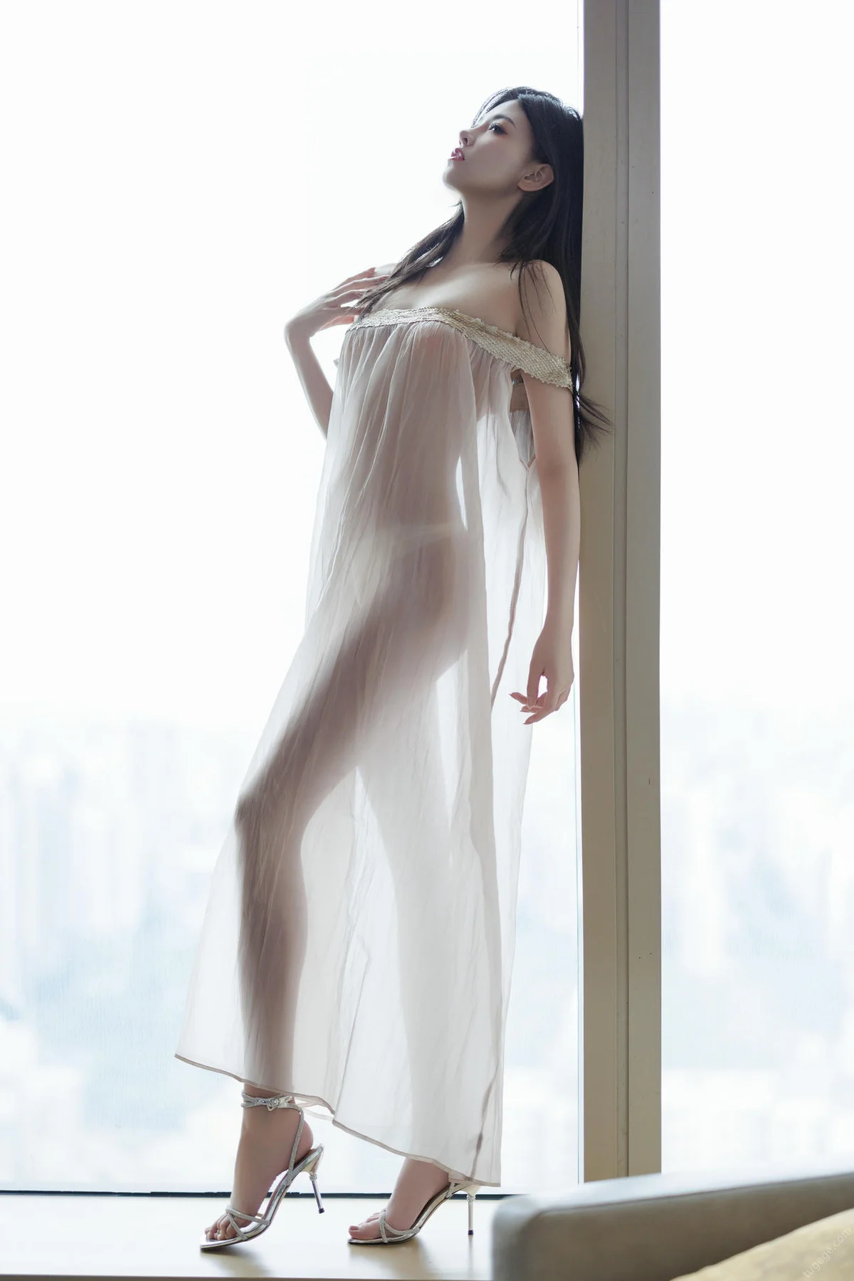 XiuRen 秀人 No.N195 初梦瑶透视玉体若隐若现 - 53