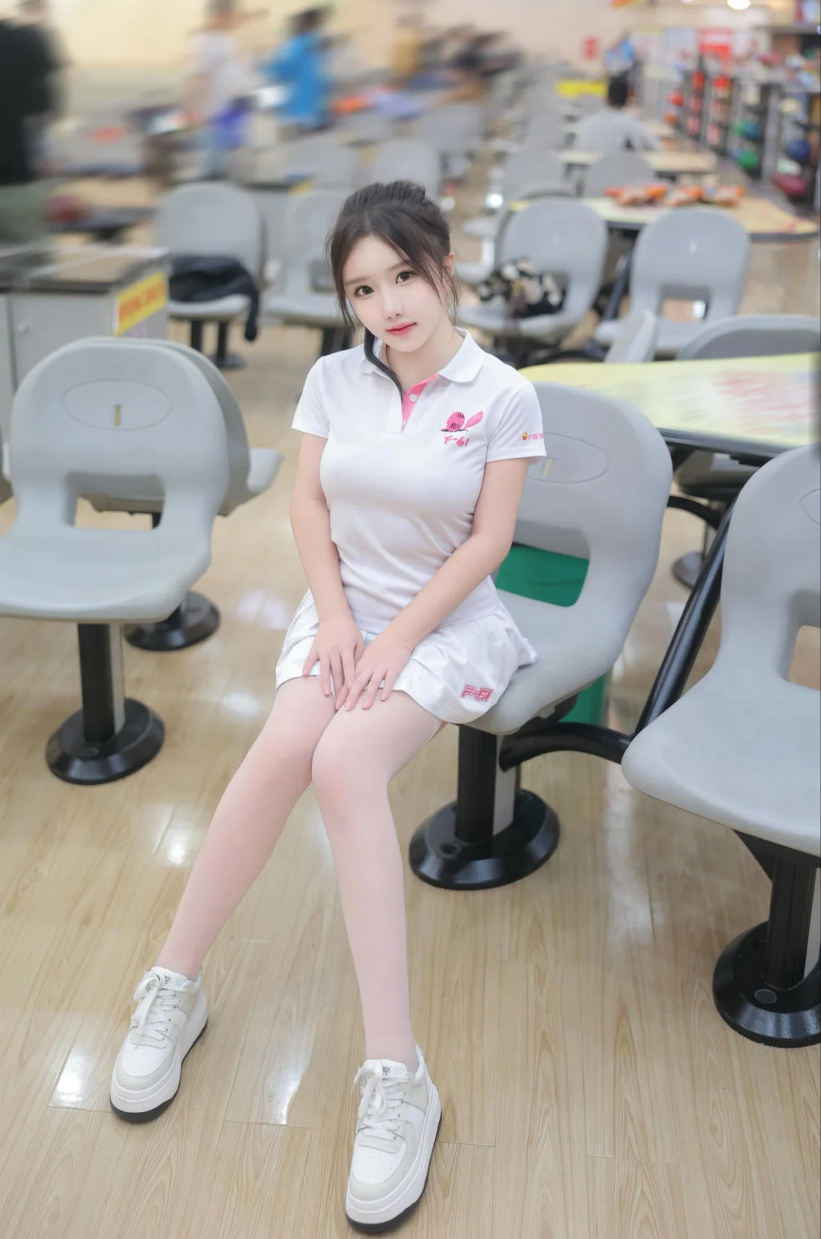 XiuRen 秀人 No.N207 小薯条nienie保龄球主题制服 - 61