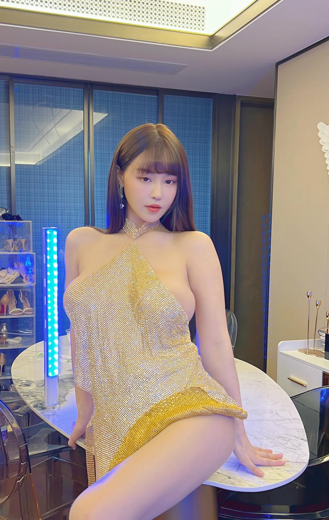 XiuRen 秀人 No.N218 朱可儿透视肉丝短裙 - 58