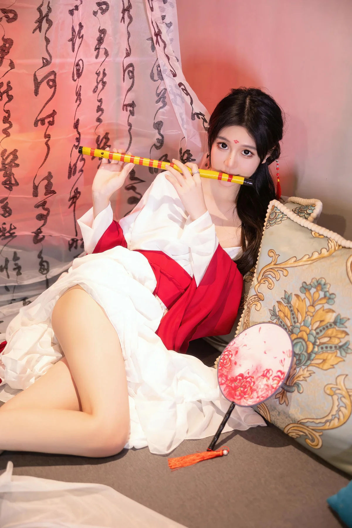 XiuRen 秀人 No.N240 谢小蒽古风制服红袍 - 20