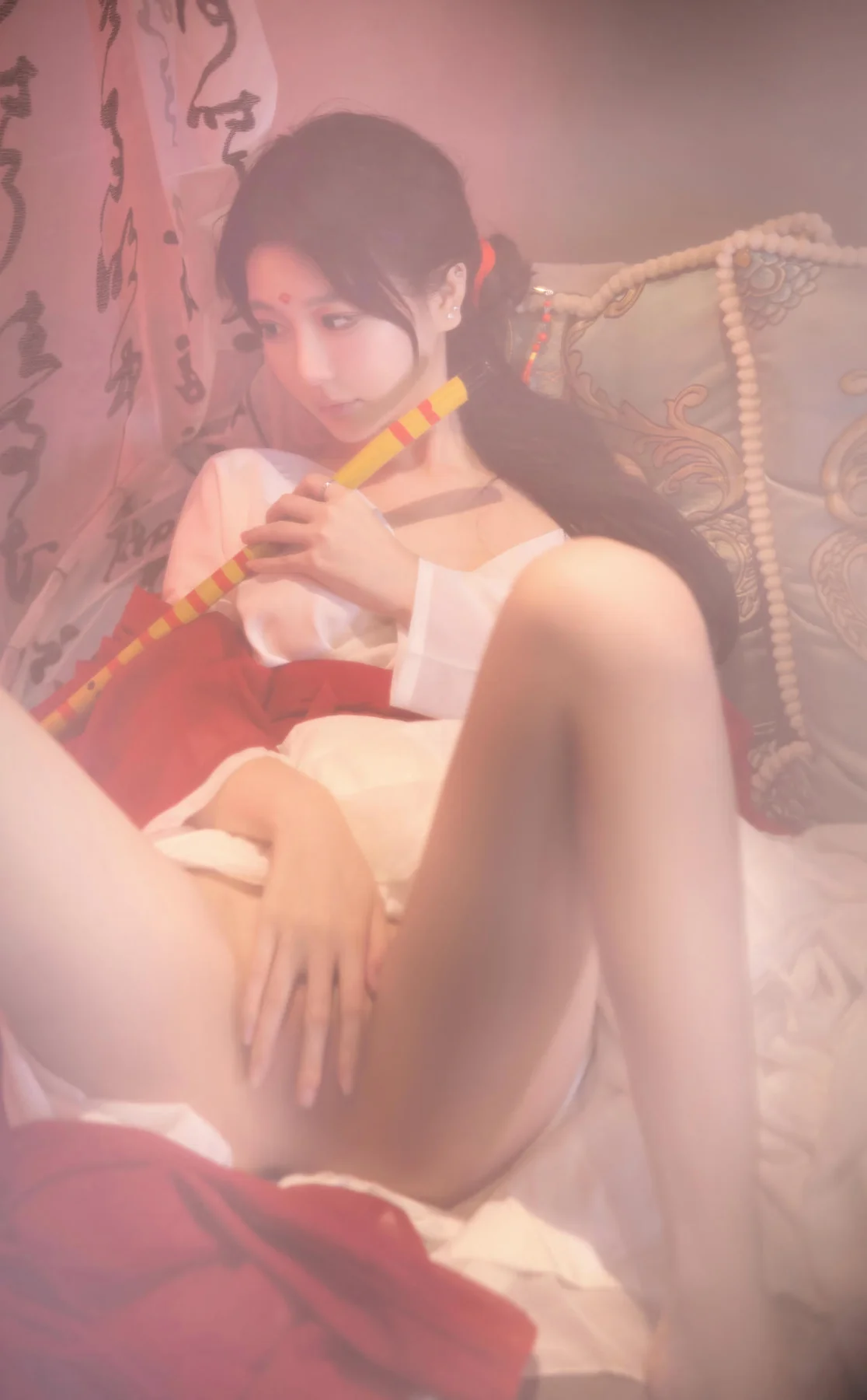 XiuRen 秀人 No.N240 谢小蒽古风制服红袍 - 31