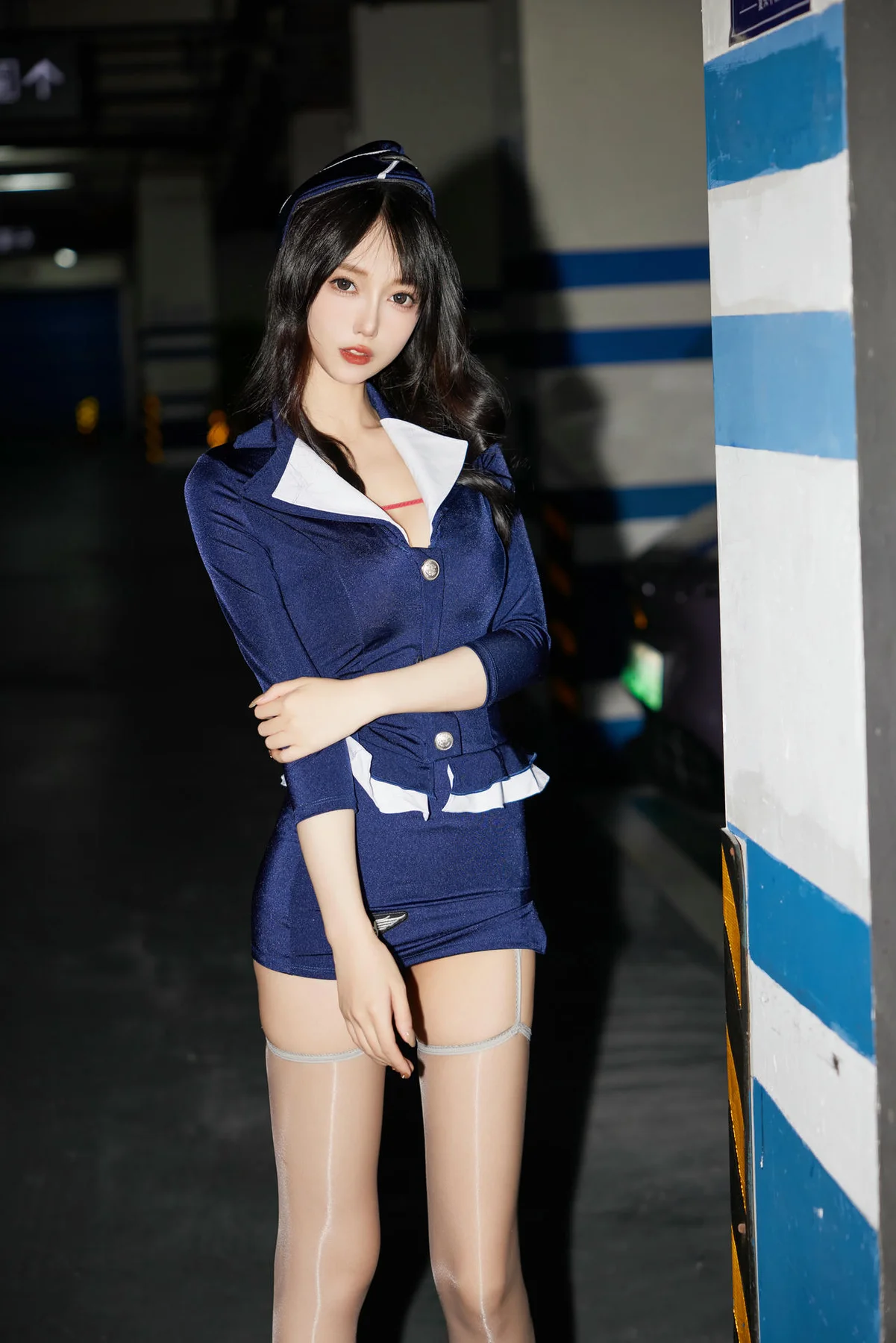 XiuRen 秀人 No.N244 玥儿玥长腿教官制服 - 16