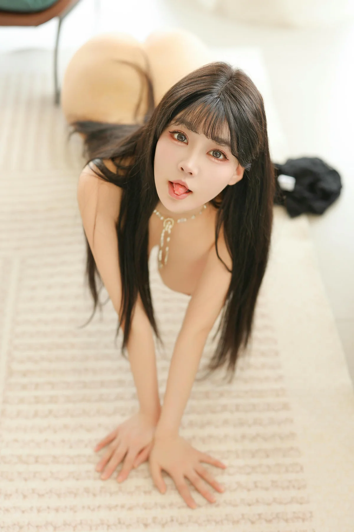 XiuRen 秀人 No.N259 朱可儿开档黑丝情趣玉体私房 - 63