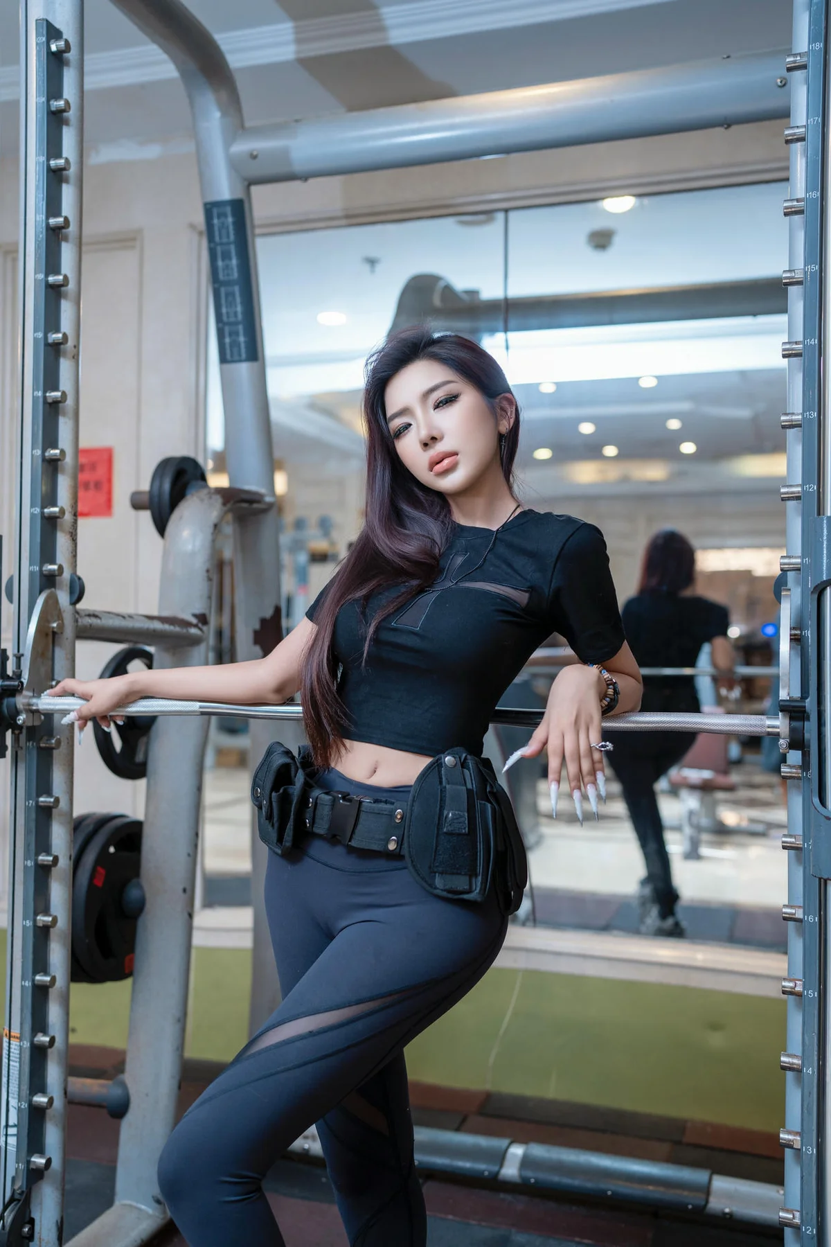 XiuRen 秀人 No.N270 李丽莎健身美女白色短裙 - 35