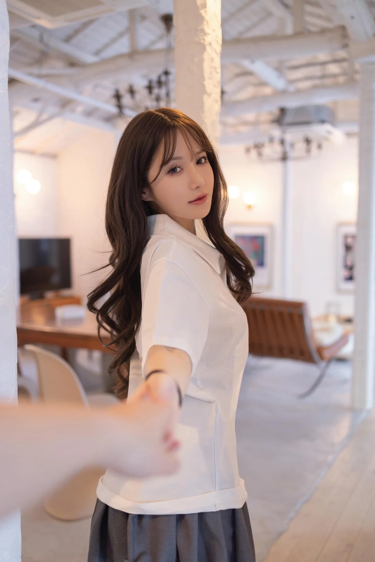 XiuRen 秀人 No.N273 鱼子酱Fish校服爆乳jk制服 - 100