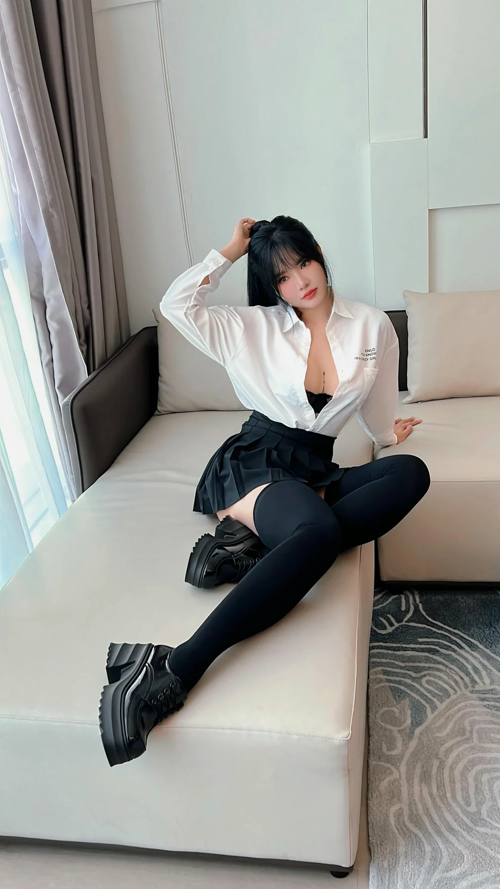 XiuRen 秀人 No.N276 娜比 清纯校园学生装 - 94