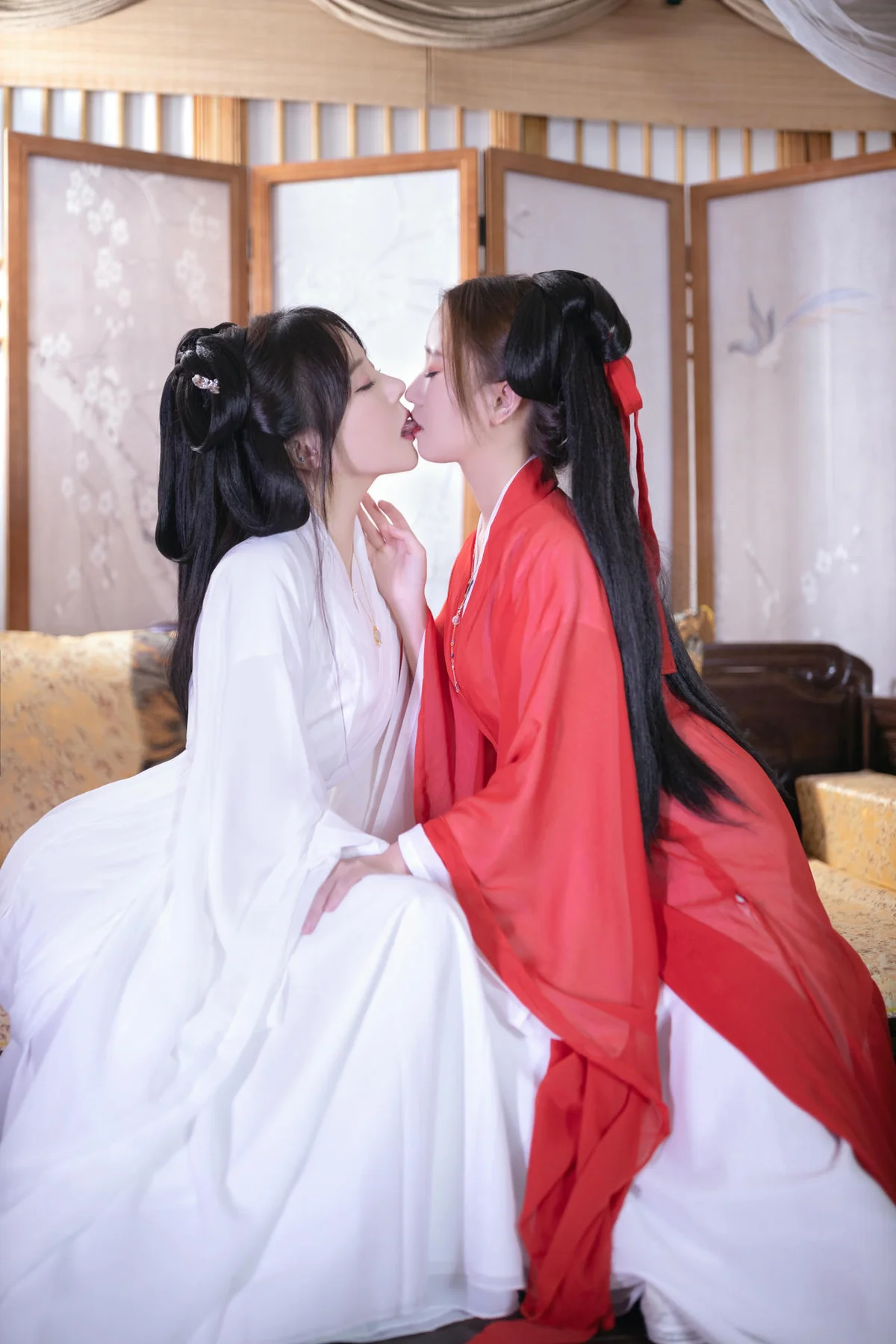 XiuRen 秀人 No.N279 鱼子酱Fish古风双人写真 - 11